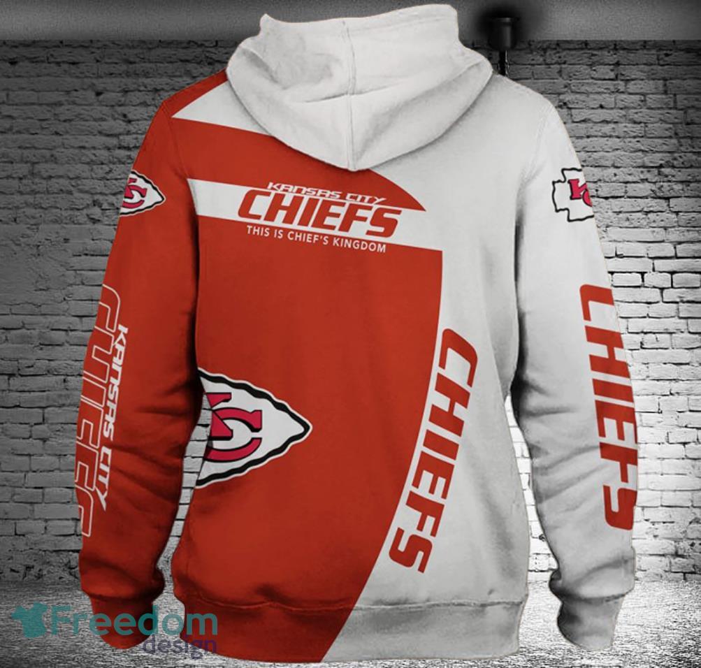 Kansas City Chiefs Red Hoodies Full Over Print - Freedomdesign