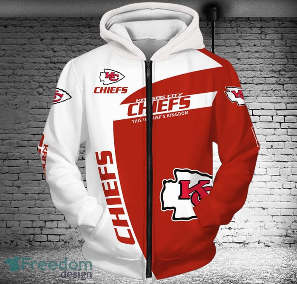 Kansas City Chiefs Red Hoodies Full Over Print - Freedomdesign