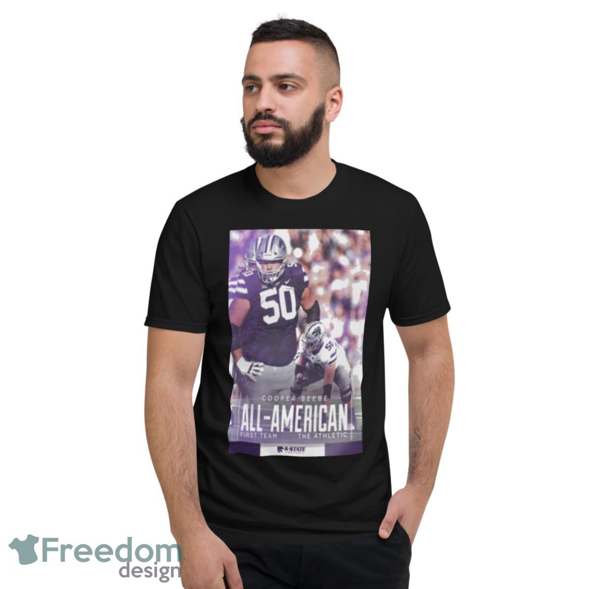 Kansas State The Athletic Cooper Beebe All American First Team Poster shirt - Short Sleeve T-Shirt