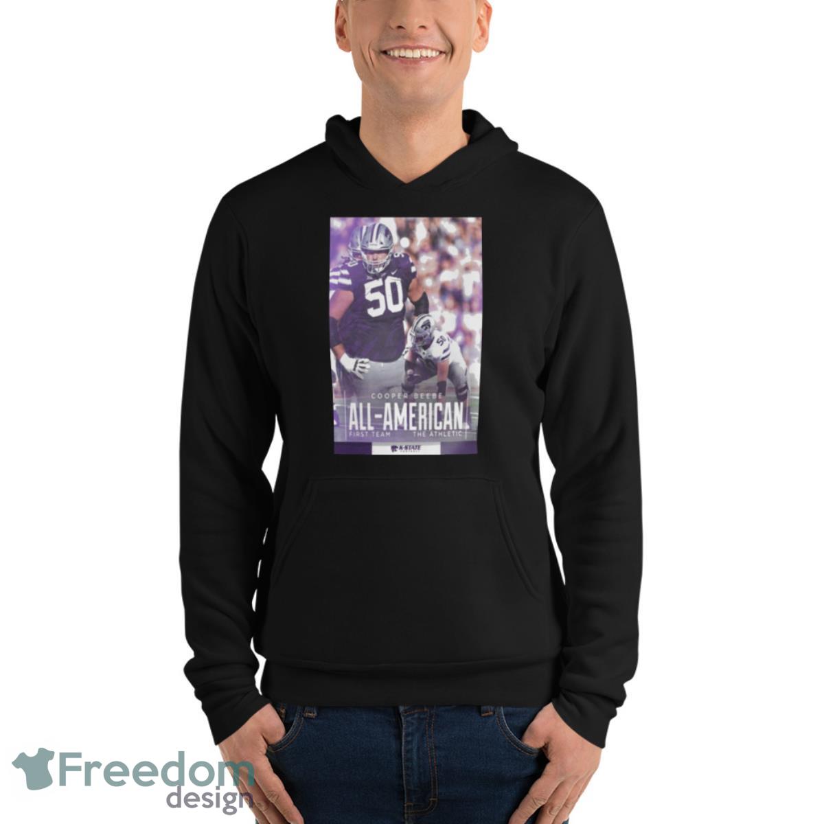 Kansas State The Athletic Cooper Beebe All American First Team Poster shirt - Unisex Fleece Pullover Hoodie Kansas State The Athletic Cooper Beebe All American First Team Poster shirt - Unisex Fleece Pullover Hoodie