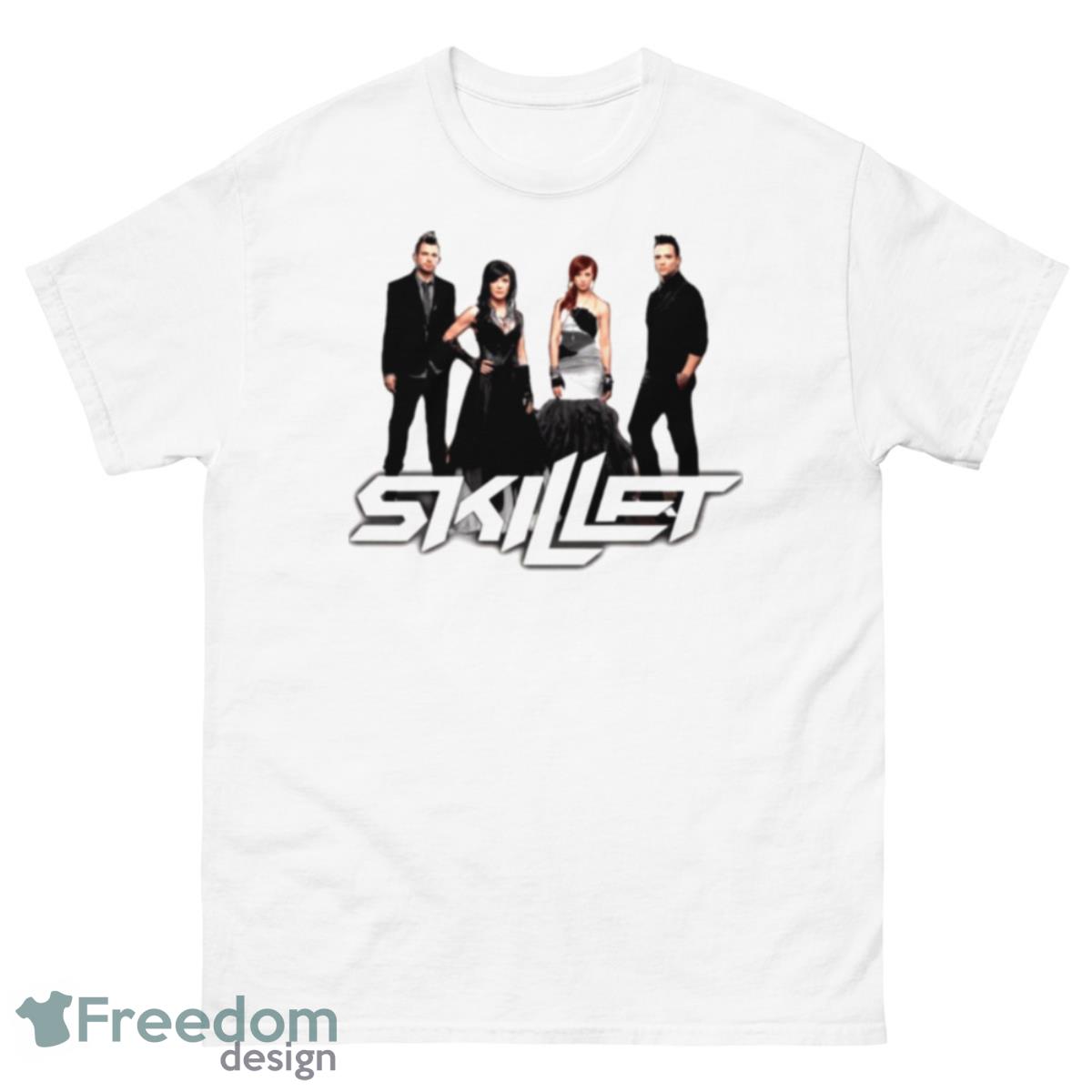 Korey John Jen Seth Skillet Band shirt - 500 Men’s Classic Tee Gildan