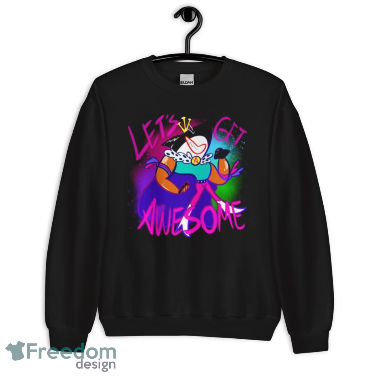 Let’s Get Awesome Wander Over Yonder shirt - Unisex Crewneck Sweatshirt Let’s Get Awesome Wander Over Yonder shirt - Unisex Crewneck Sweatshirt
