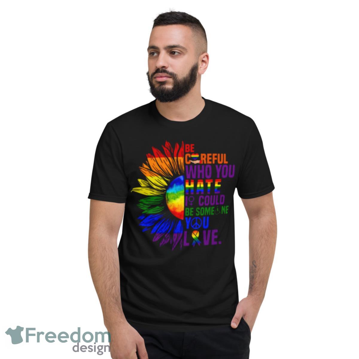 LGBT Sunflower Shirt - Short Sleeve T-Shirt