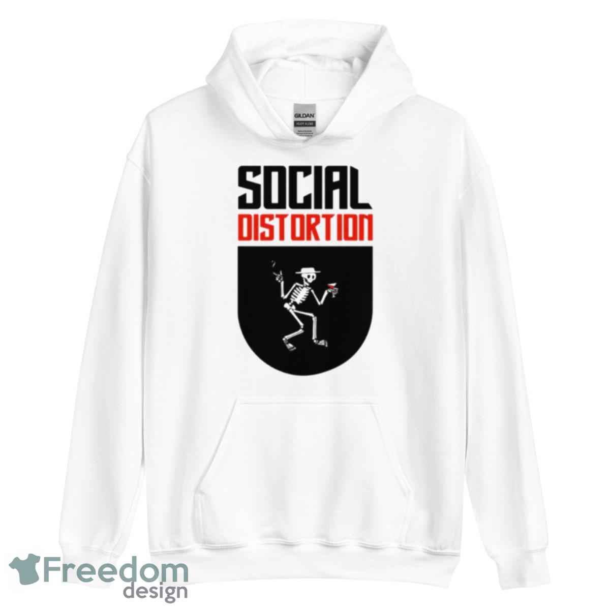 Logo Social Distortion Cowpunk Rock Band shirt image Logo Social Distortion Cowpunk Rock Band shirt - Unisex Heavy Blend Hooded Sweatshirt