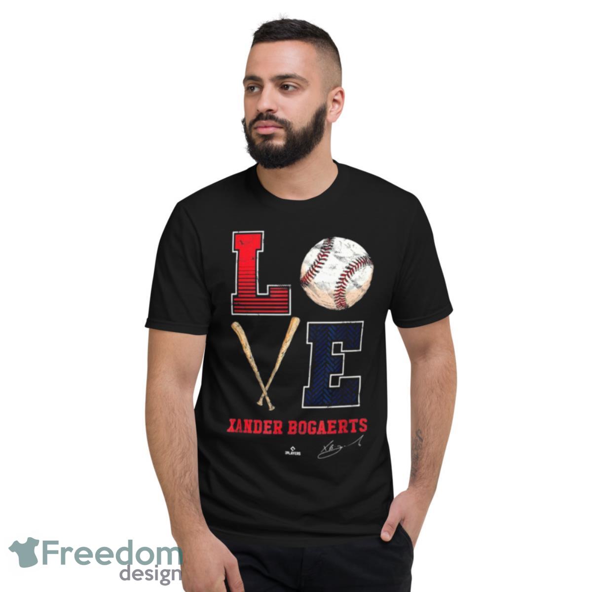 Love Xander Bogaerts Xan Diego  Xander Bogaerts Shirt - Short Sleeve T-Shirt