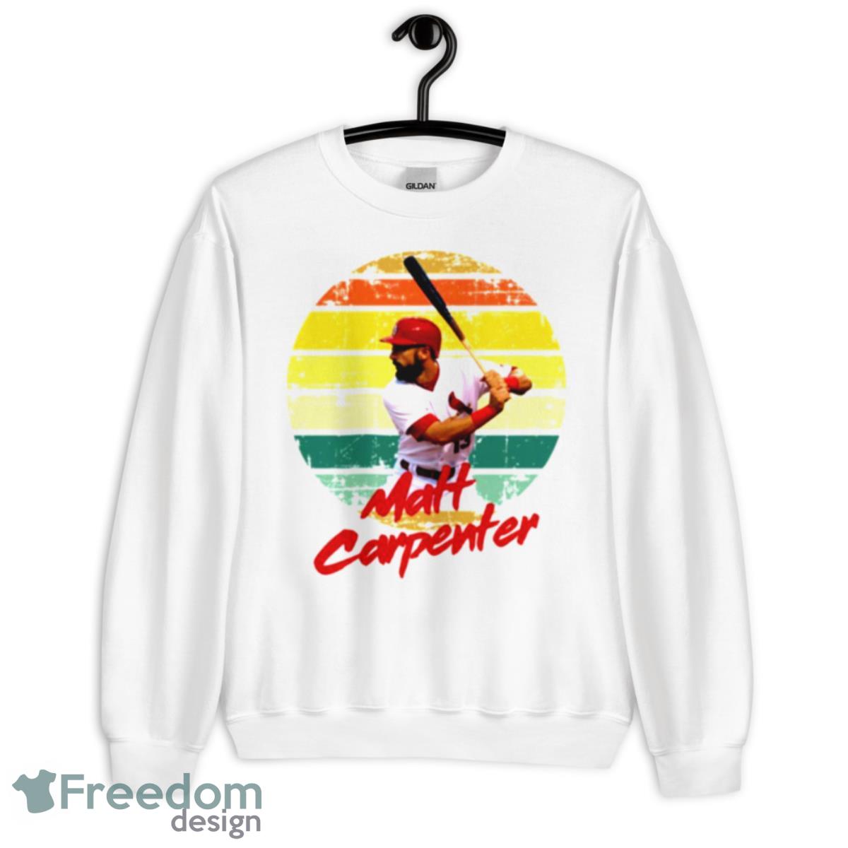 Matt Carpenter MLB Baseball Pro Player Vintage shirt - Unisex Heavy Blend Crewneck Sweatshirt