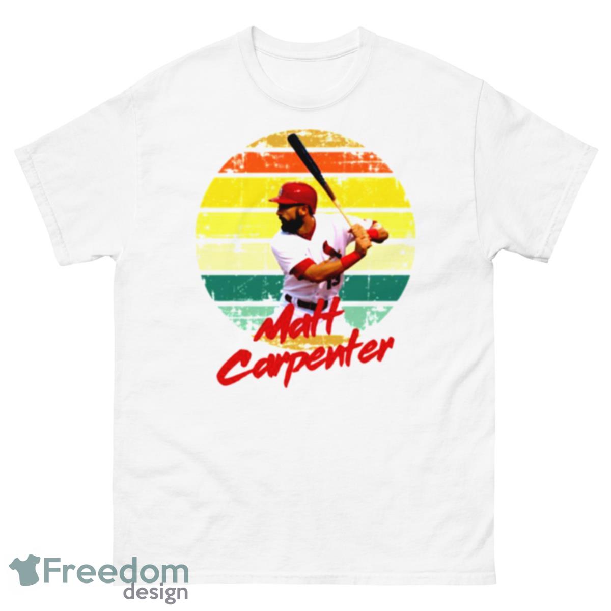 Matt Carpenter MLB Baseball Pro Player Vintage shirt - 500 Men’s Classic Tee Gildan