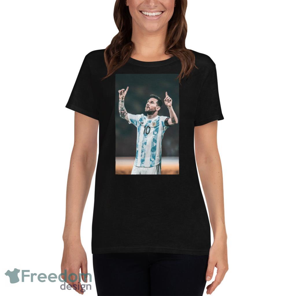 Messi 10 Argentina AFA World Cup 2022 FC Dark Shirt Product Photo 2