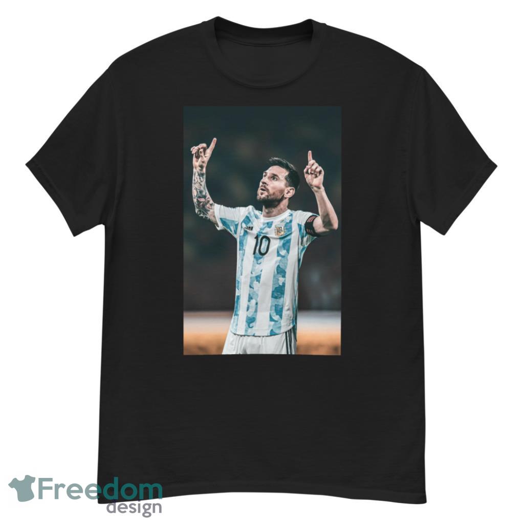 Messi 10 Argentina AFA World Cup 2022 FC Dark Shirt Product Photo 1