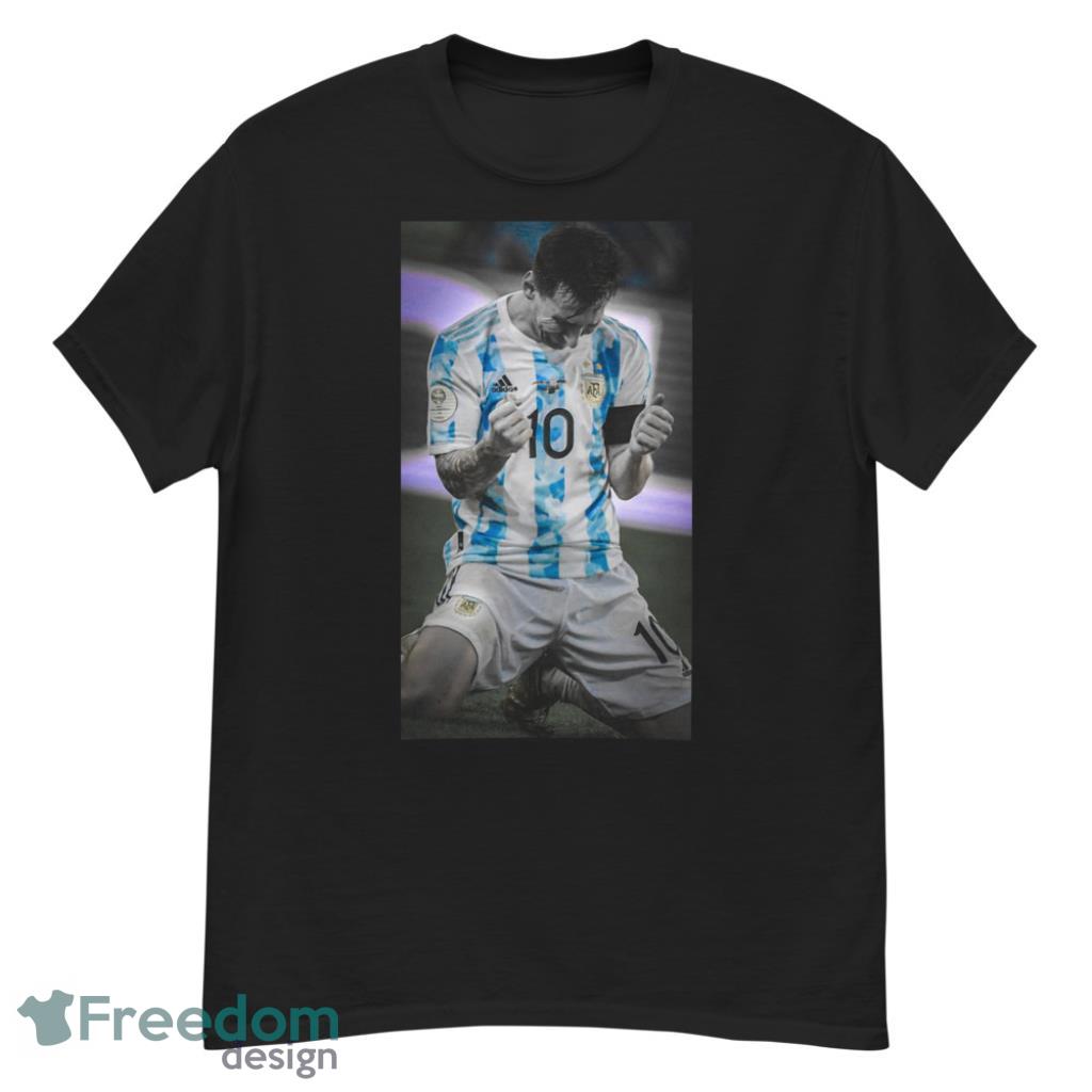 Messi 10 Argentina World Cup 2022 Gift For Fan Dark Shirt Product Photo 1