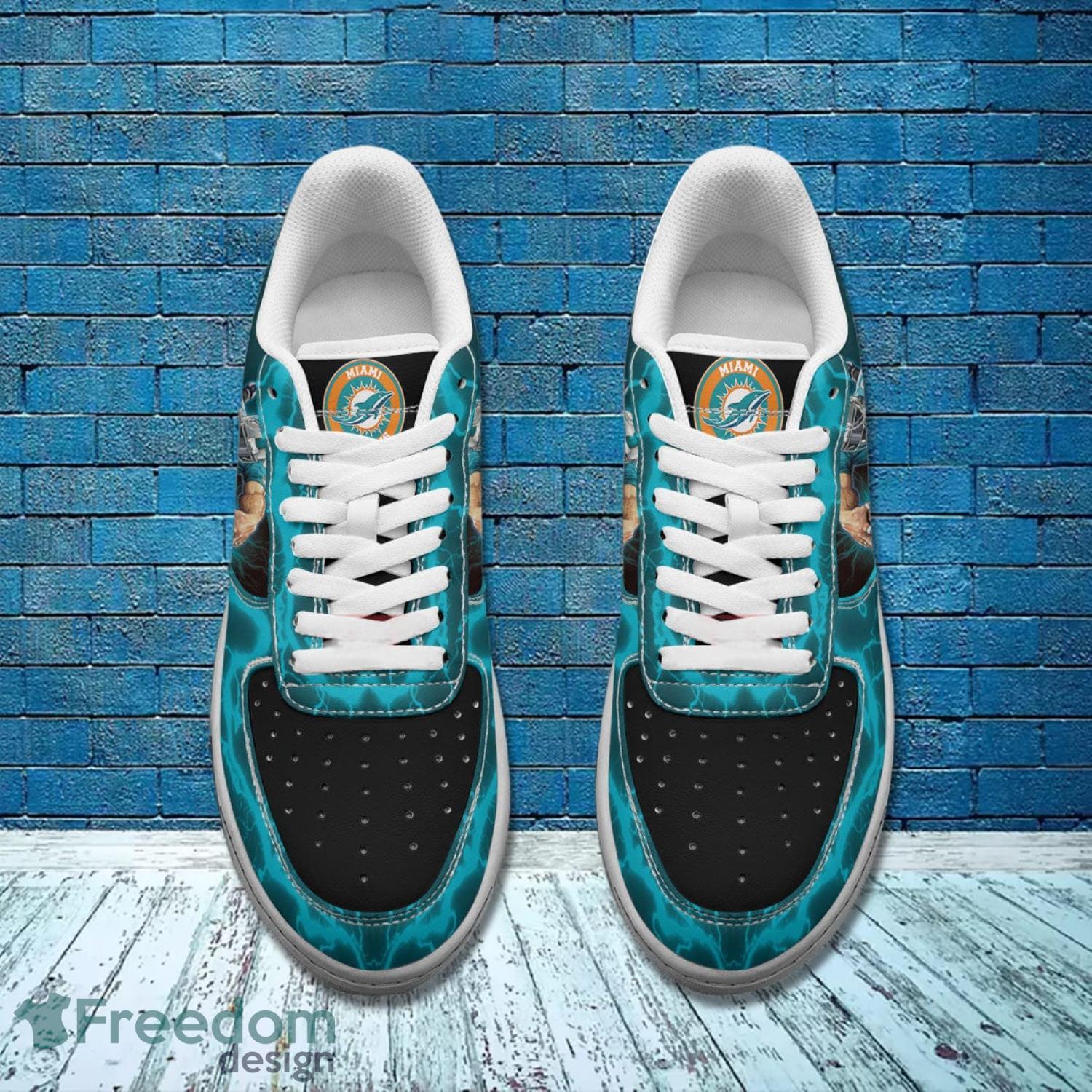 Miami Dolphins NFL Personalized Premium Air Force Shoes Special Gift For  Fans