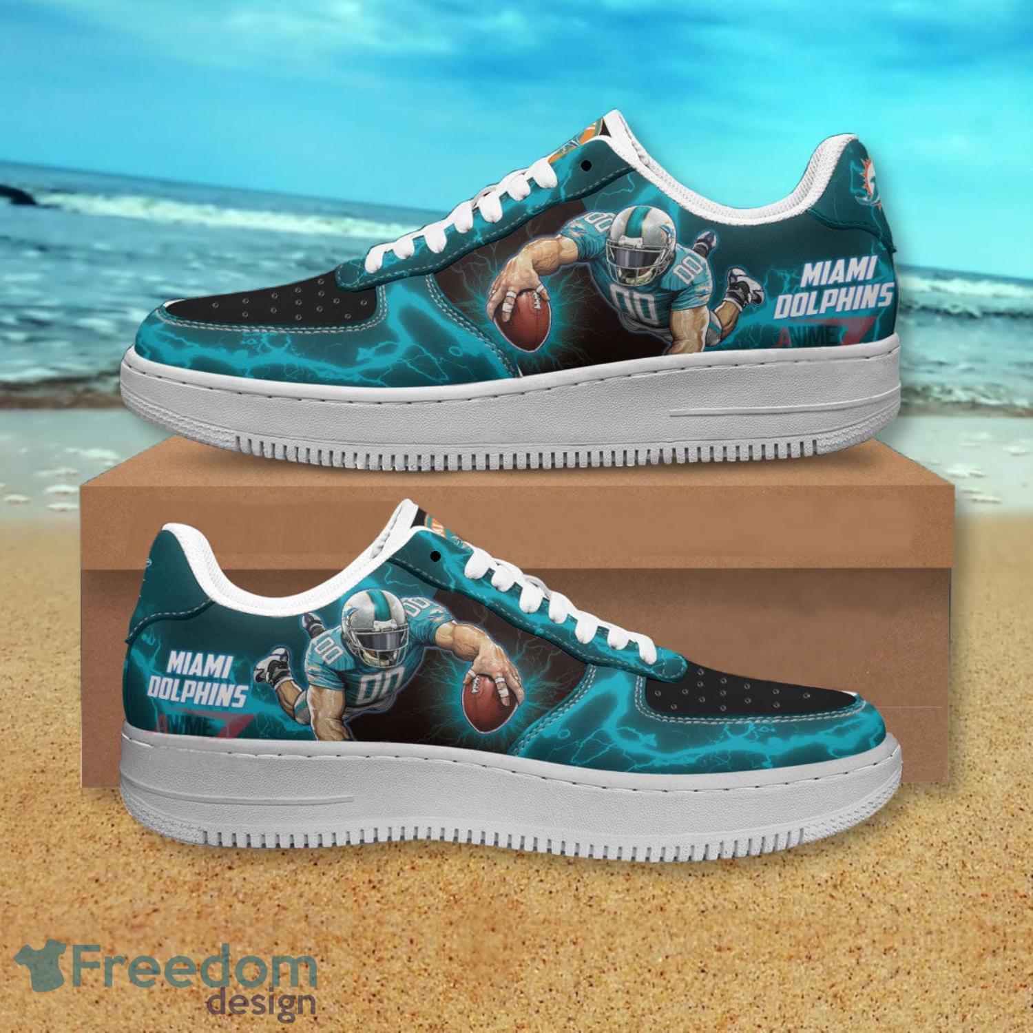 Miami Dolphins 05 Sneakers Football AOP Air Force Low Top Shoes Gift For  Fans Style