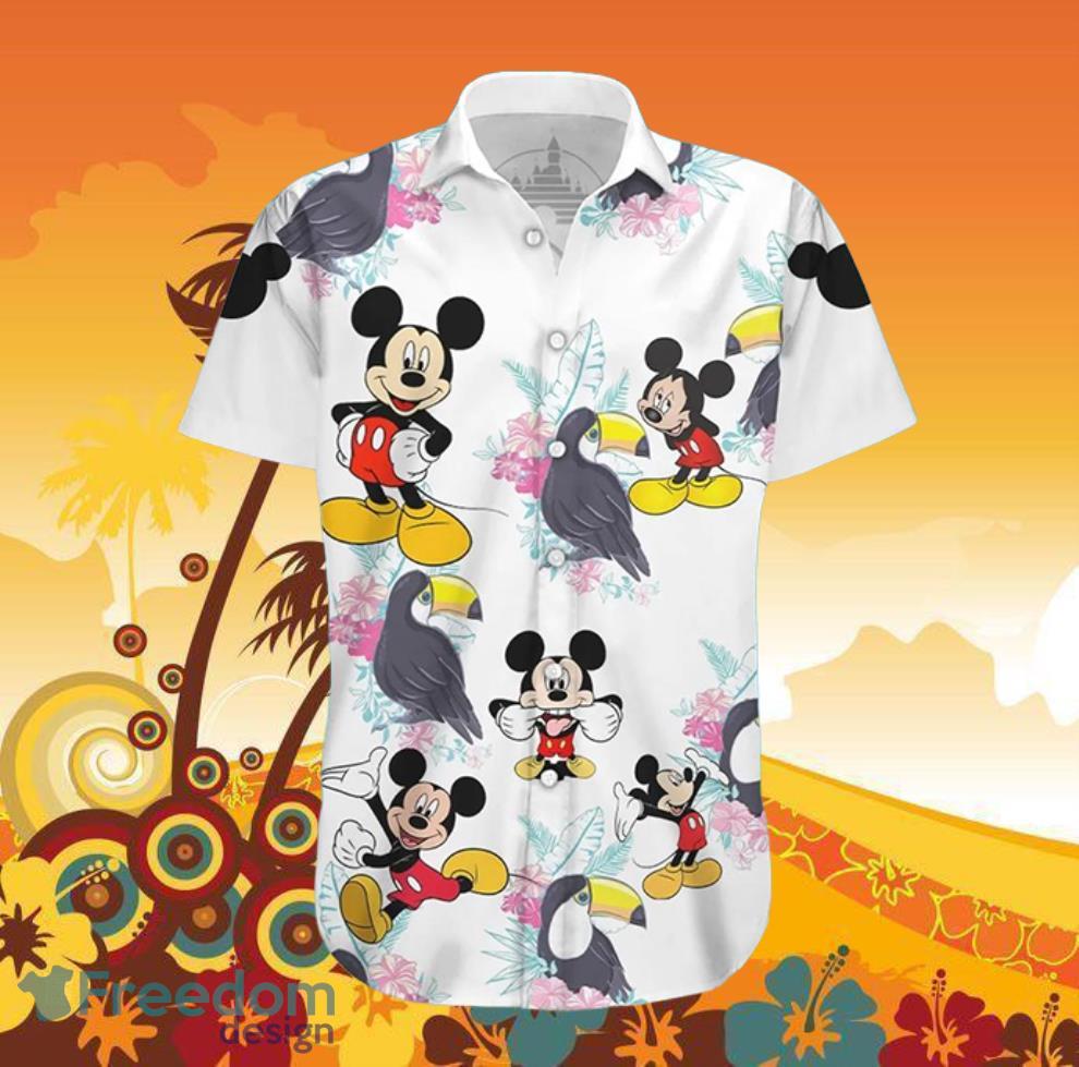 Mickey Mouse Characters Disney Beach Summer Hawaiian Shirt Full Over Print Product Photo 1