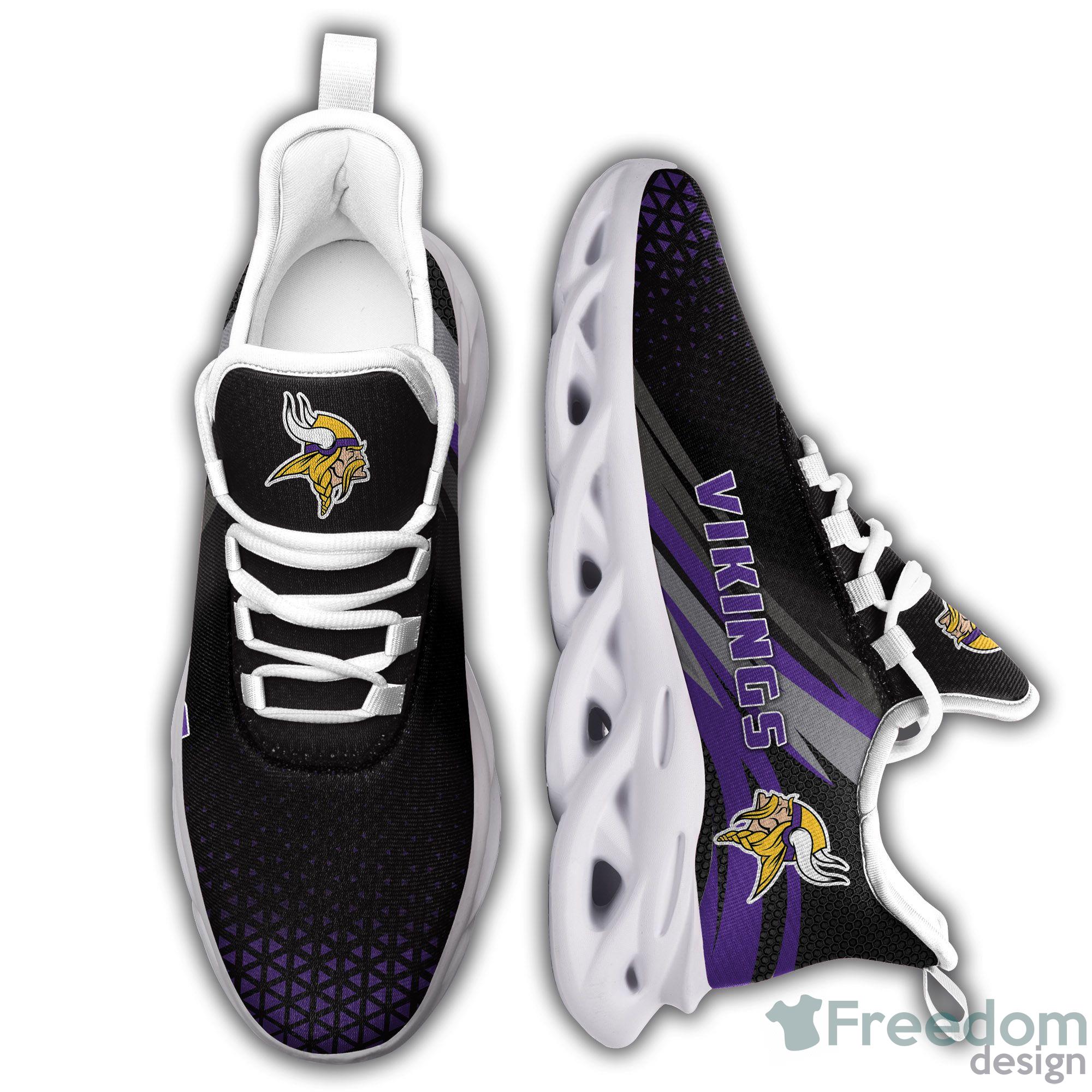 Minnesota Vikings Cool Max Soul Snesker Running Shoes Personalized Name -  Freedomdesign