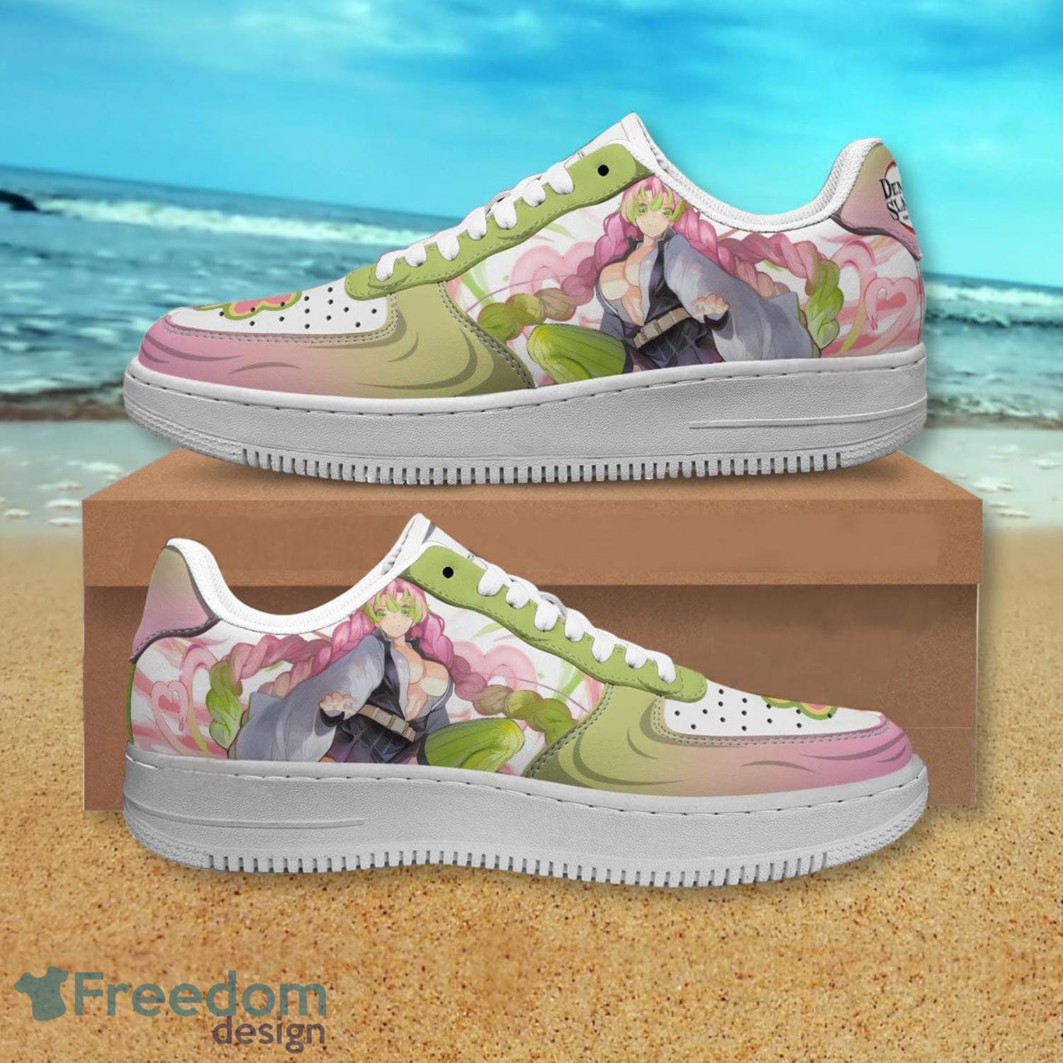 Mitsuri Kanroji Air Force Shoes Gift For Anime's Fans Product Photo 1