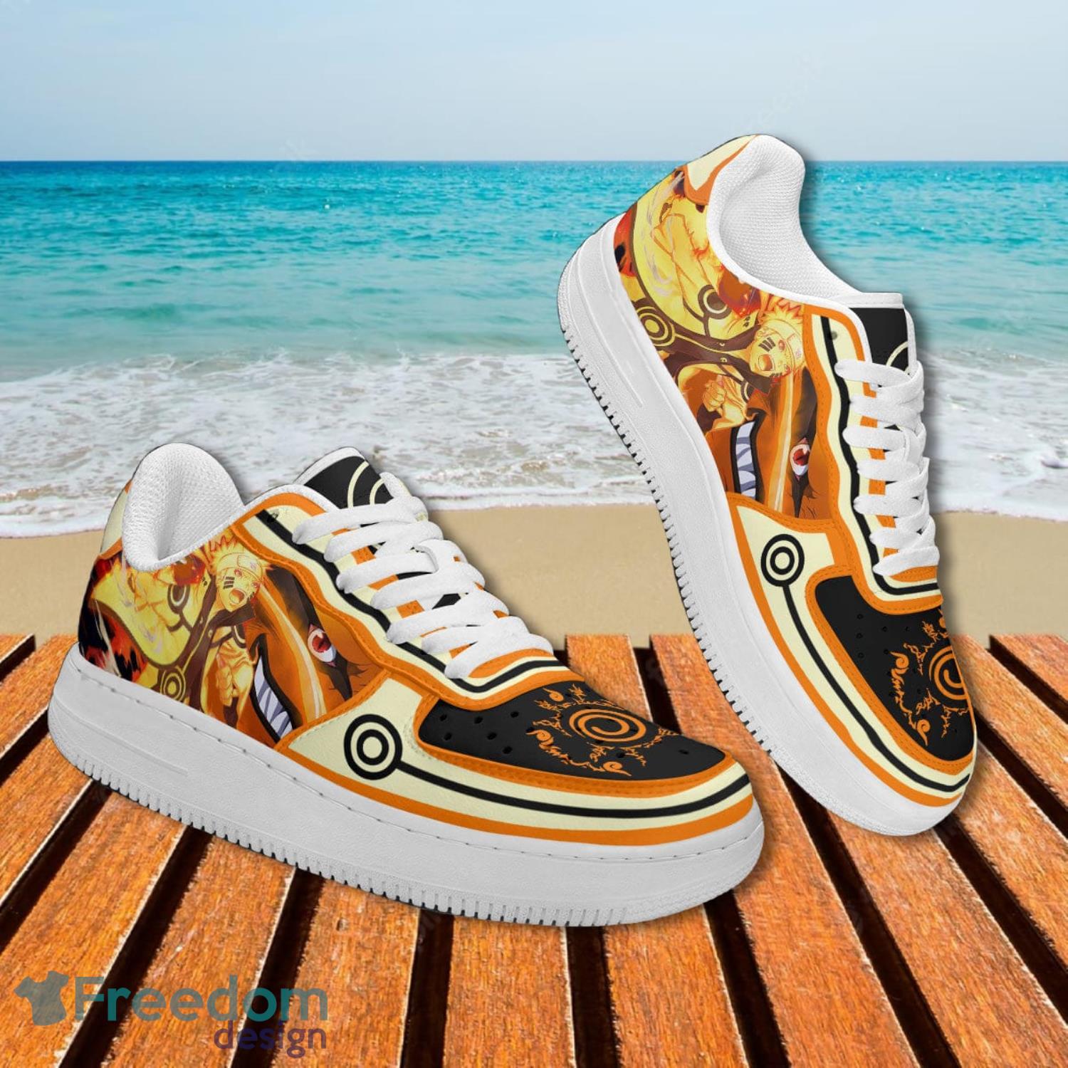 Naruto Bijuu Mode Airsneakers Custom Anime Shoes Product Photo 2