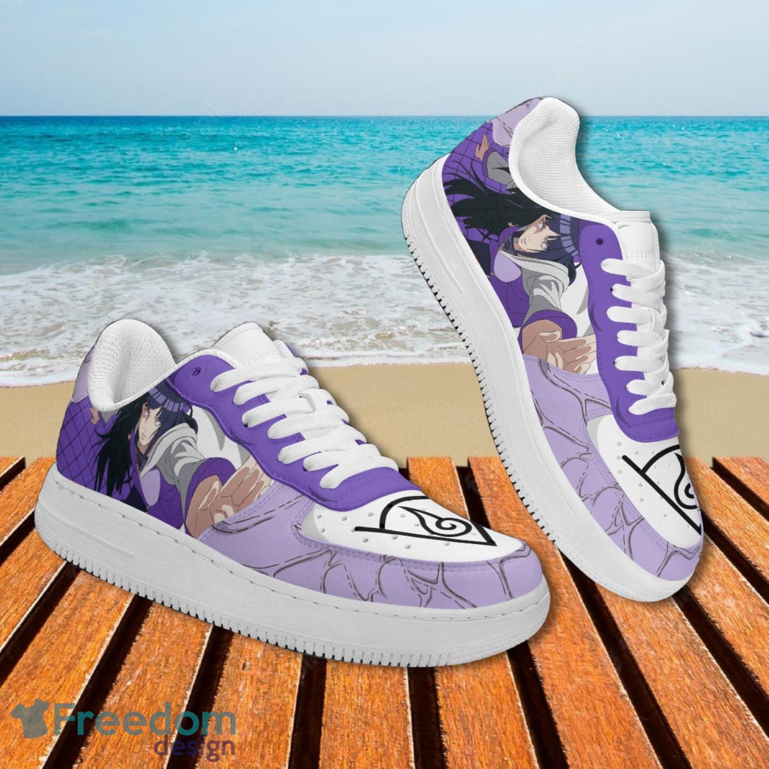 Naruto Hinata Air Force Shoes Gift For Animes Fans Product Photo 2