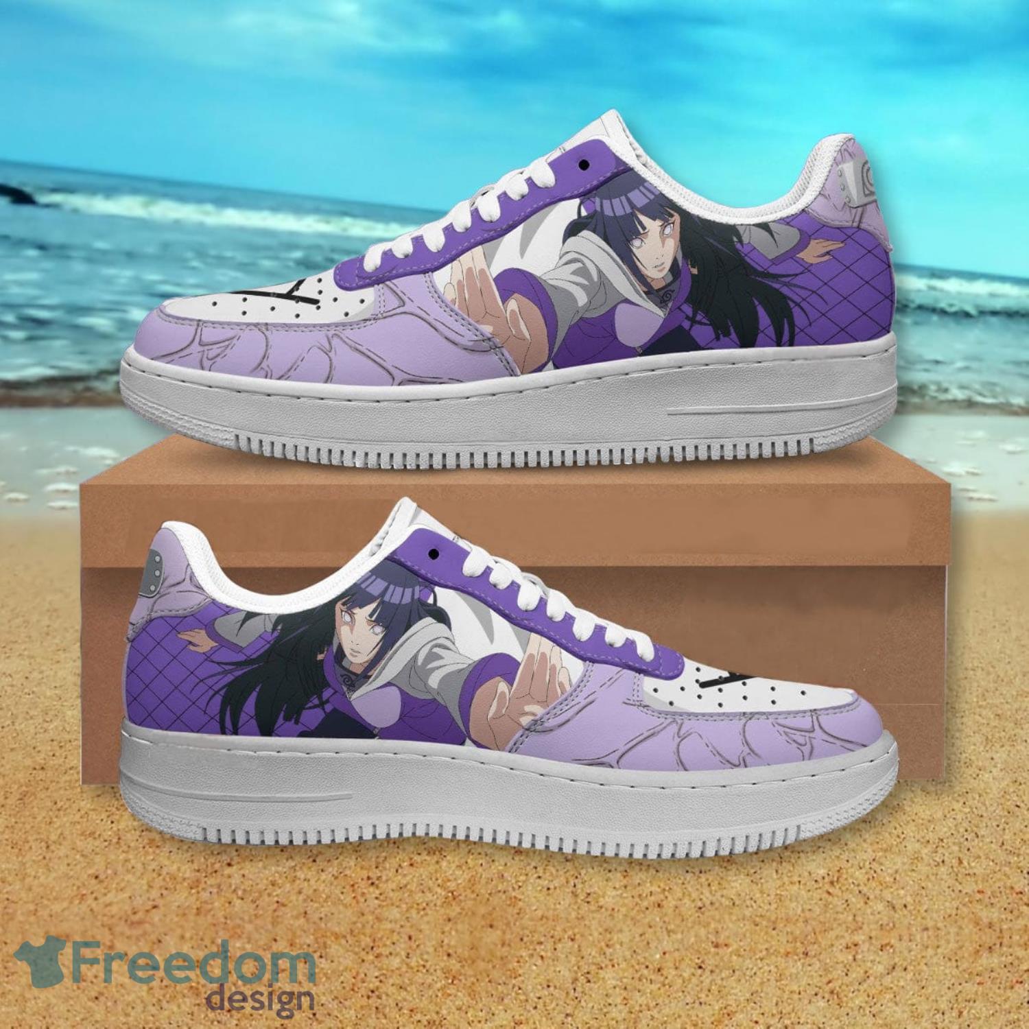 Naruto Hinata Air Force Shoes Gift For Anime's Fans Product Photo 1