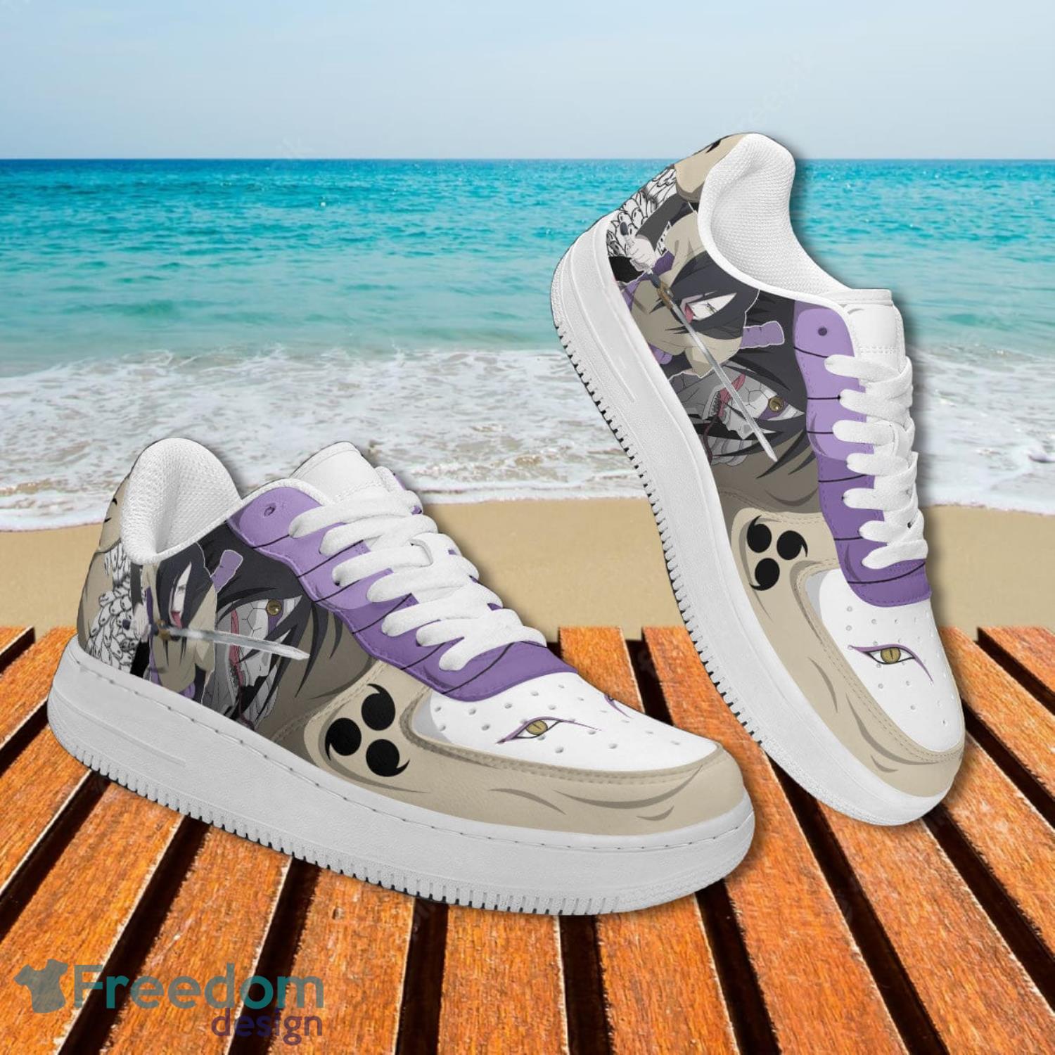 Naruto Orochimaru Air Force Shoes Gift For Animes Fans Product Photo 2