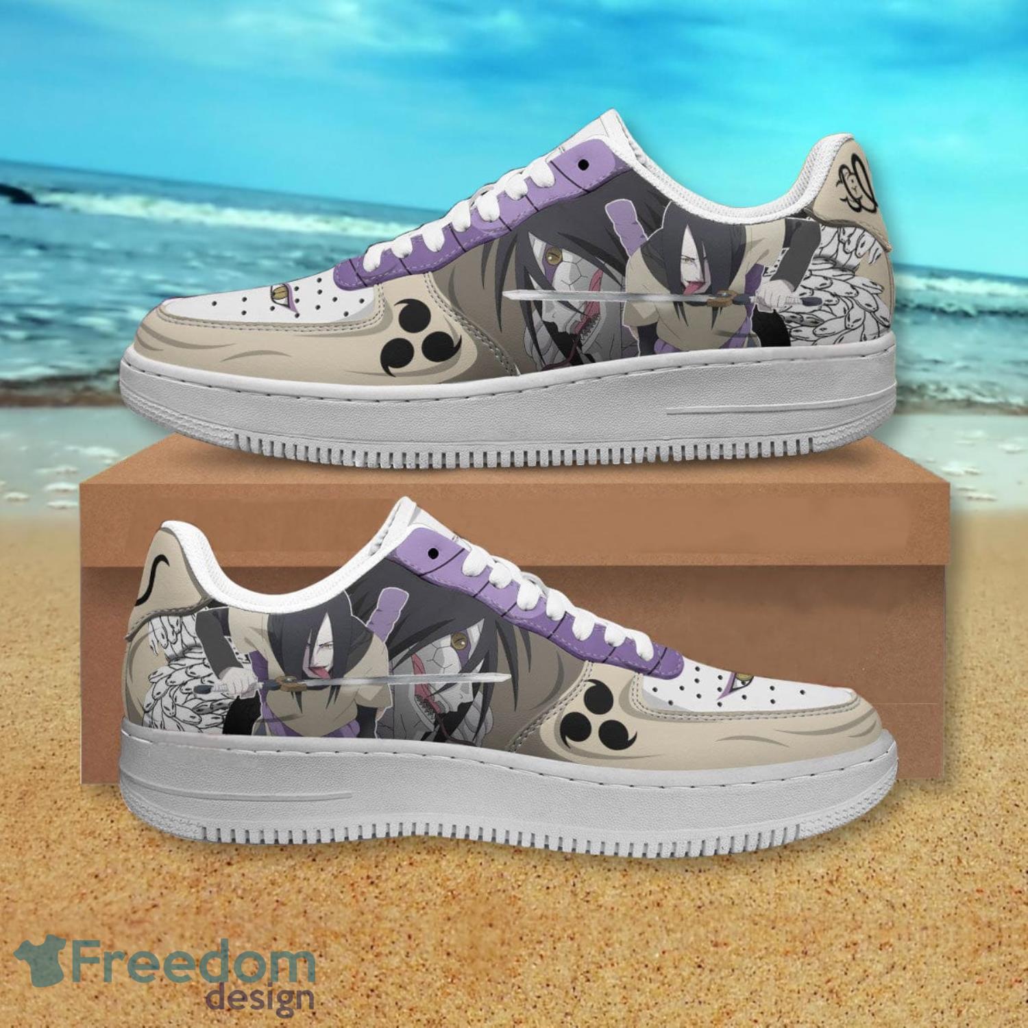 Naruto Orochimaru Air Force Shoes Gift For Anime's Fans Product Photo 1