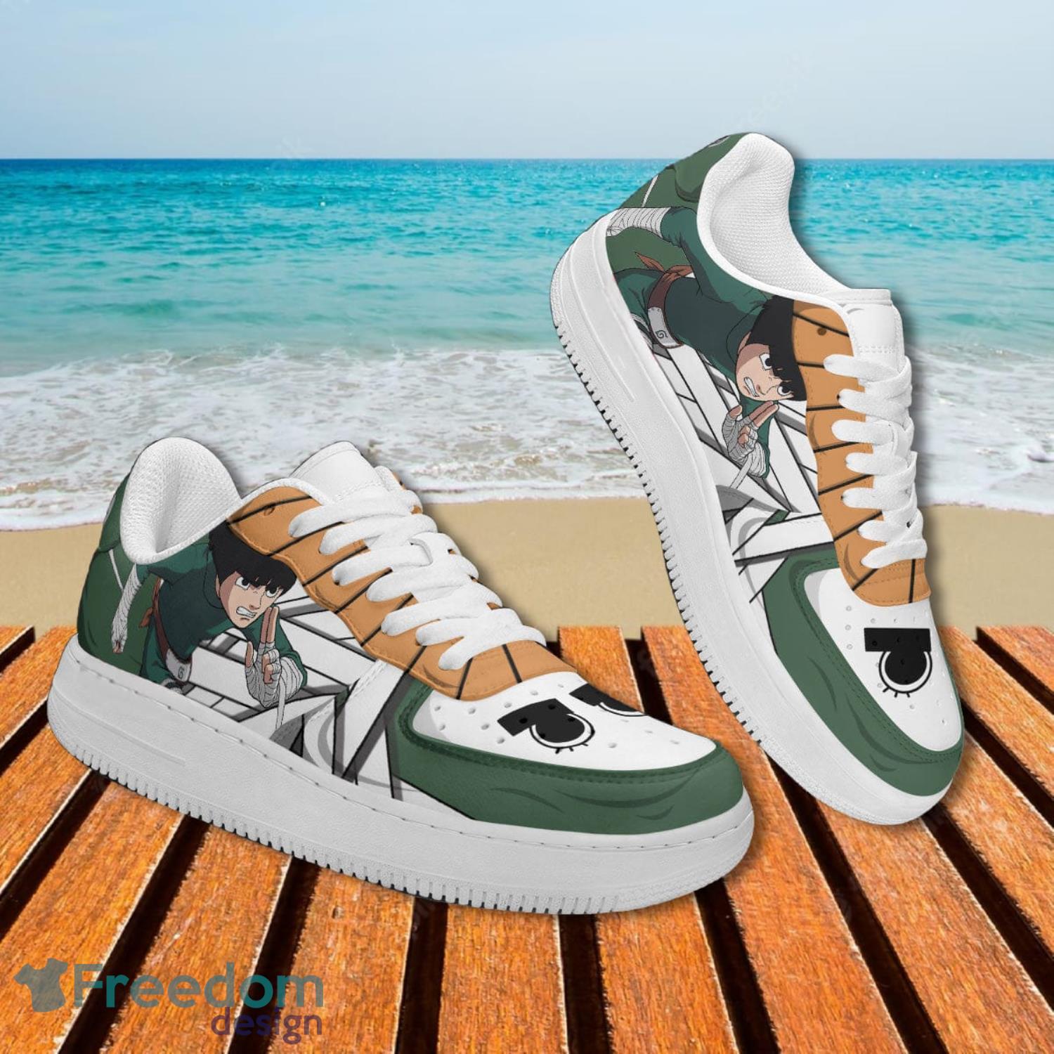Naruto Rock Lee Air Force Shoes Gift For Anime's Fans