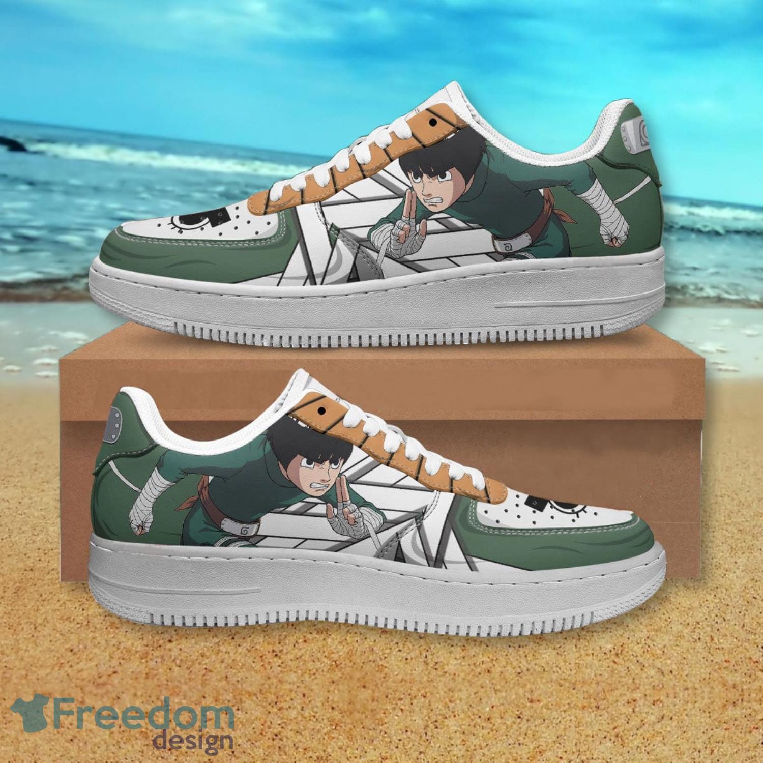 Naruto Rock Lee Air Force Shoes Gift For Anime's Fans Product Photo 1