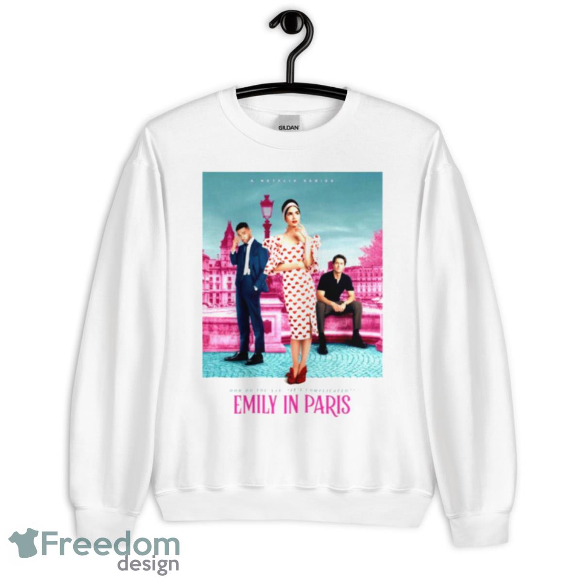 Netflix Emily In Paris Tv Series shirt - Unisex Heavy Blend Crewneck Sweatshirt