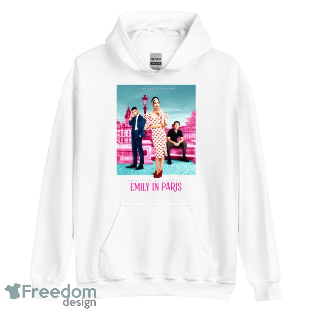 Netflix Emily In Paris Tv Series shirt image Netflix Emily In Paris Tv Series shirt - Unisex Heavy Blend Hooded Sweatshirt