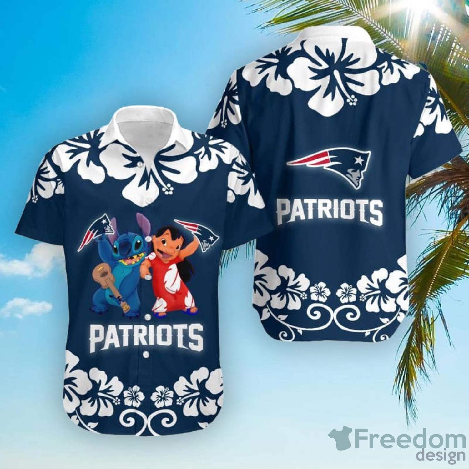 New England Patriots Trending Hawaiian Shirt For Fans - Freedomdesign