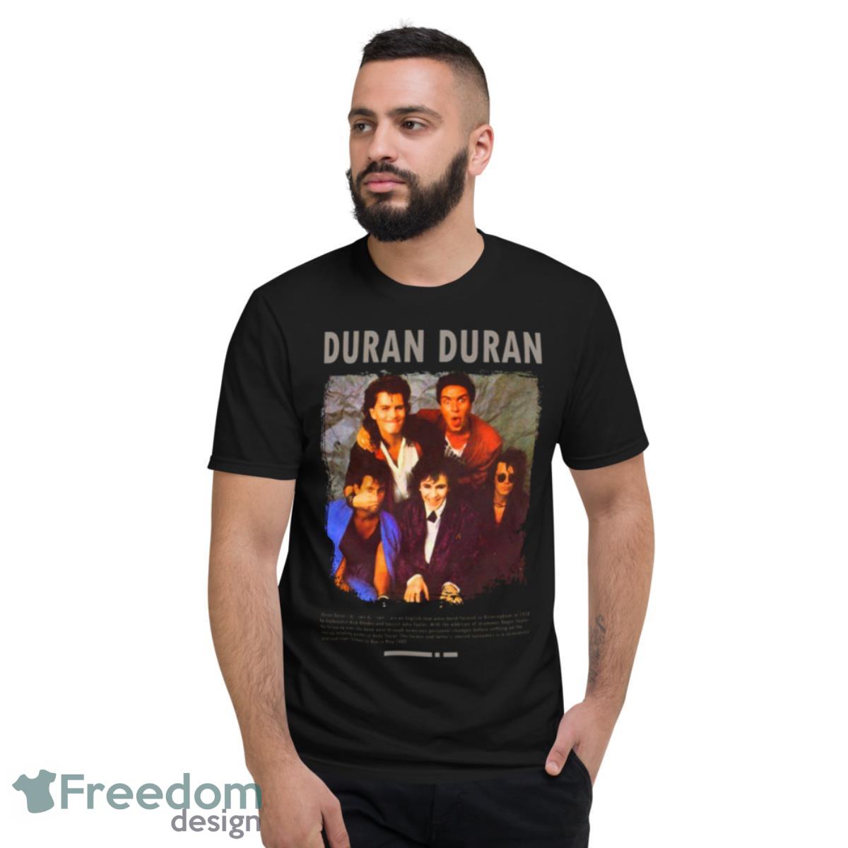 New Wave Retro Band Duran Shirt - Short Sleeve T-Shirt