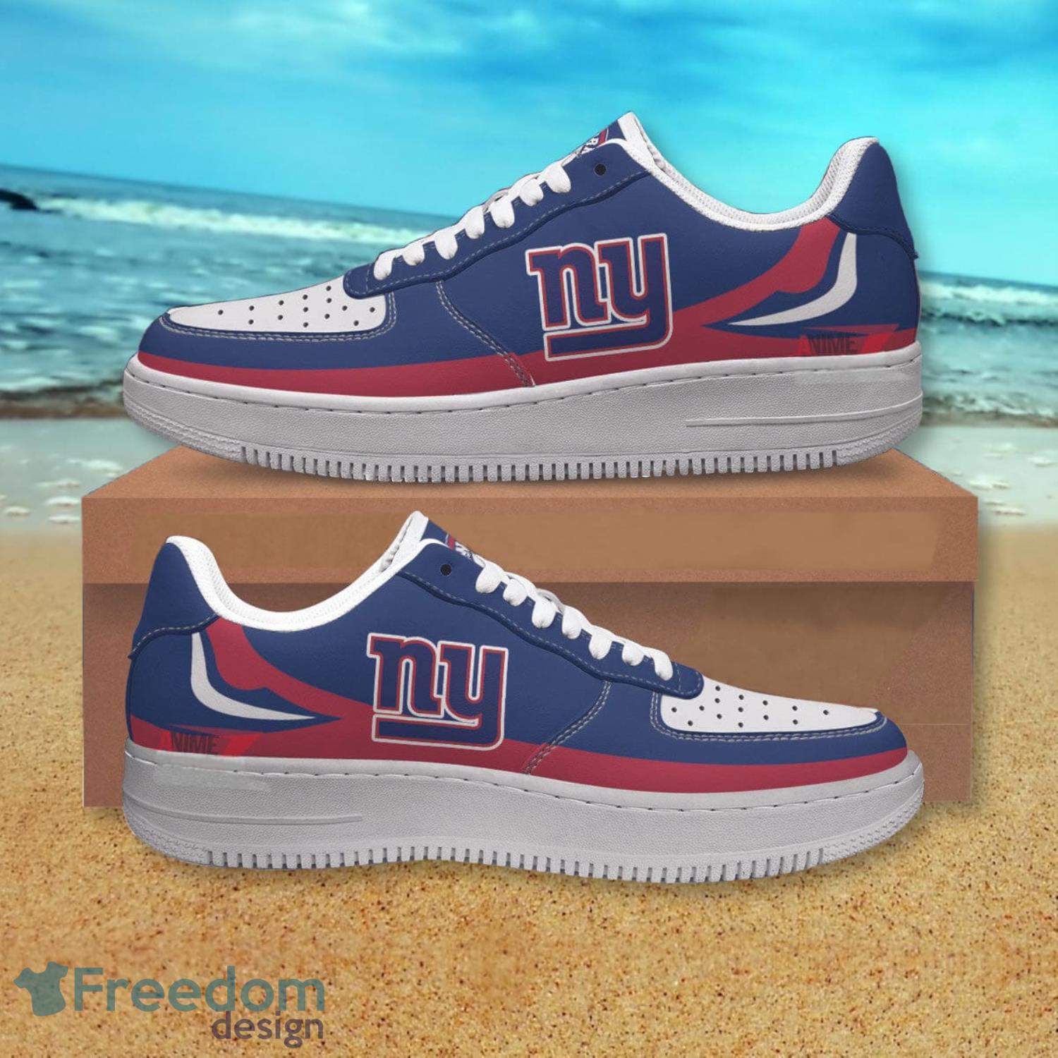 New York Gaints NFL Air Force Shoes Gift For Fans Product Photo 1