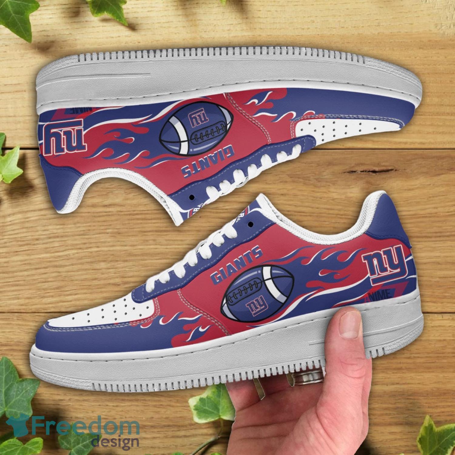 New York Giants NFL Navy Air Force Shoes Gift For Fans