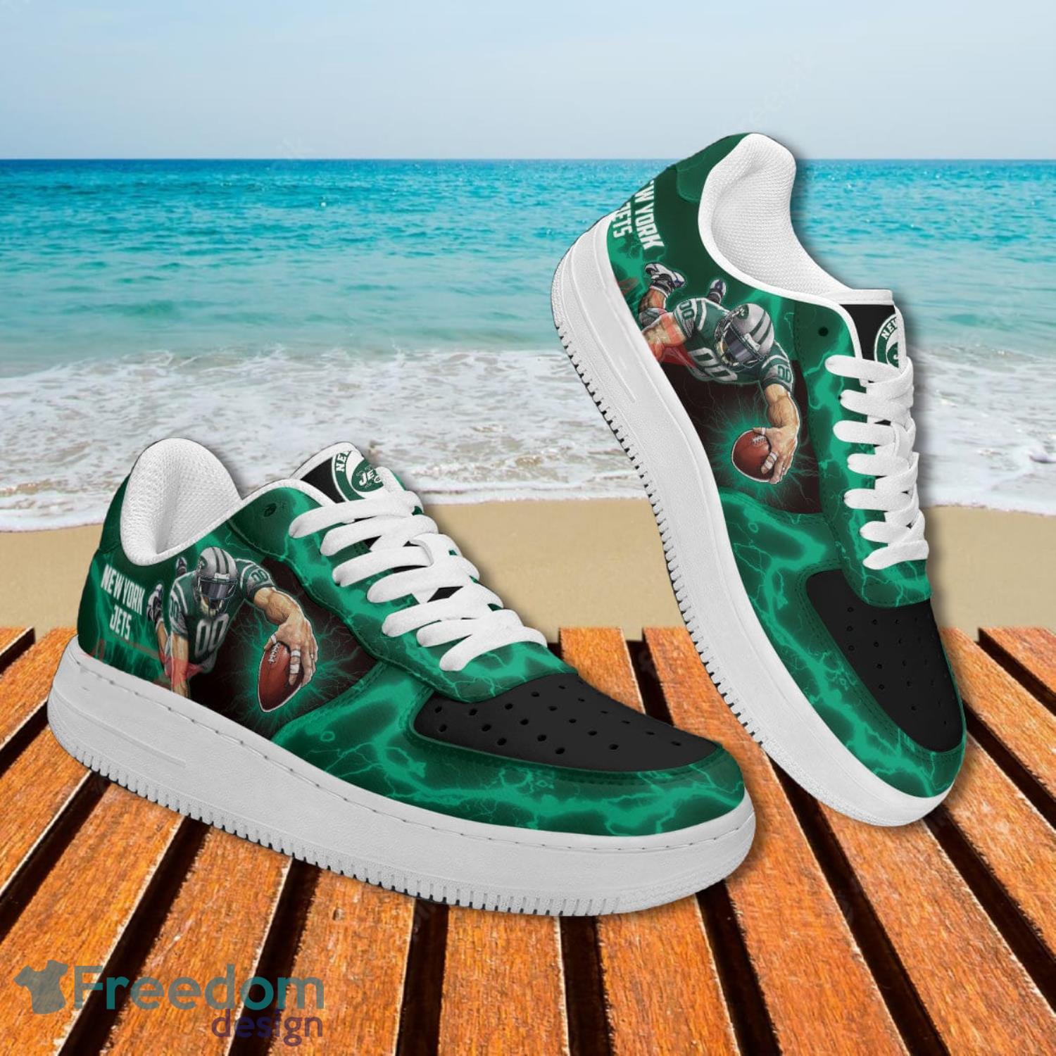 New York Jets NFL Air Force Shoes Gift For Fans