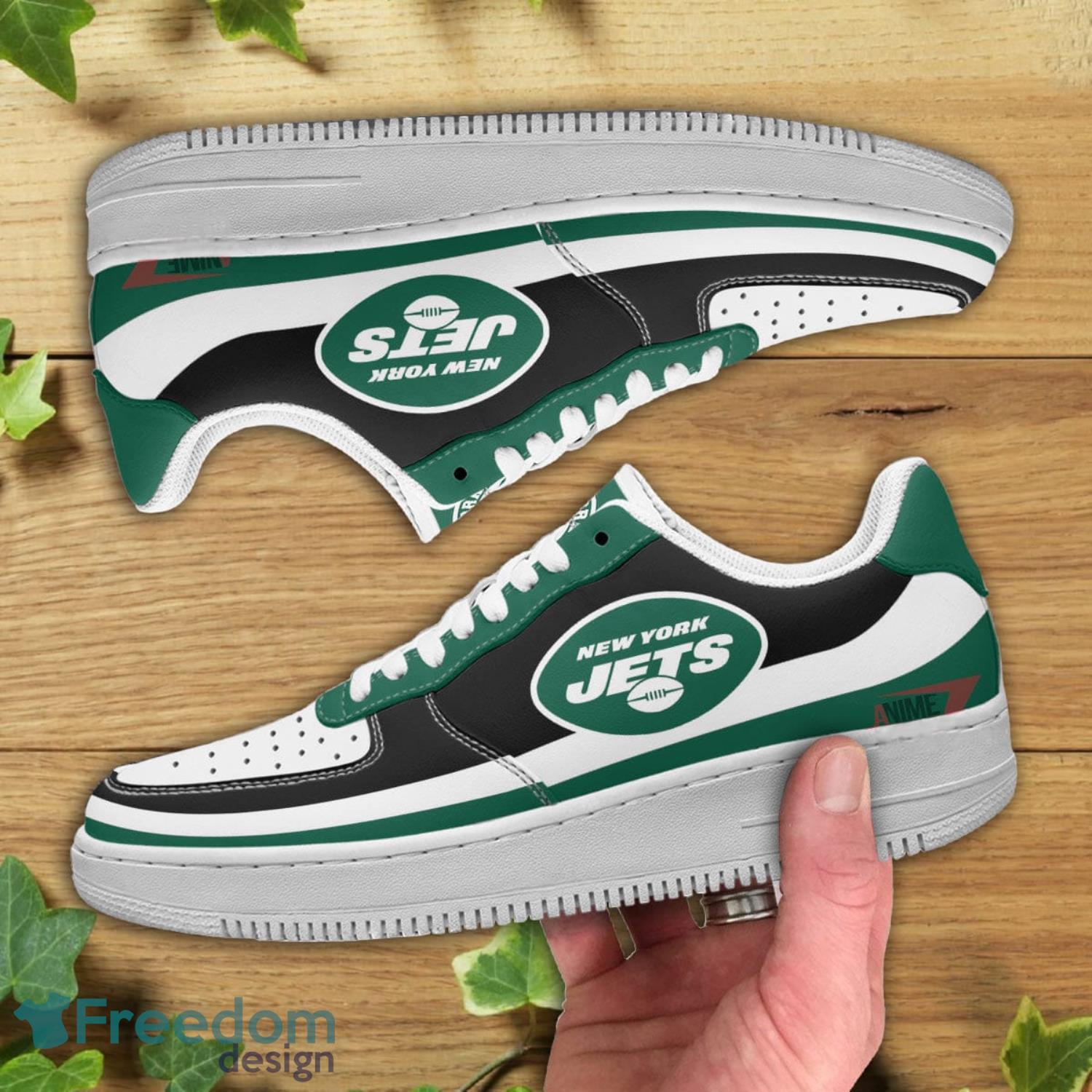 New York Jets NFL Logo Air Force Shoes Gift For Fans Product Photo 2