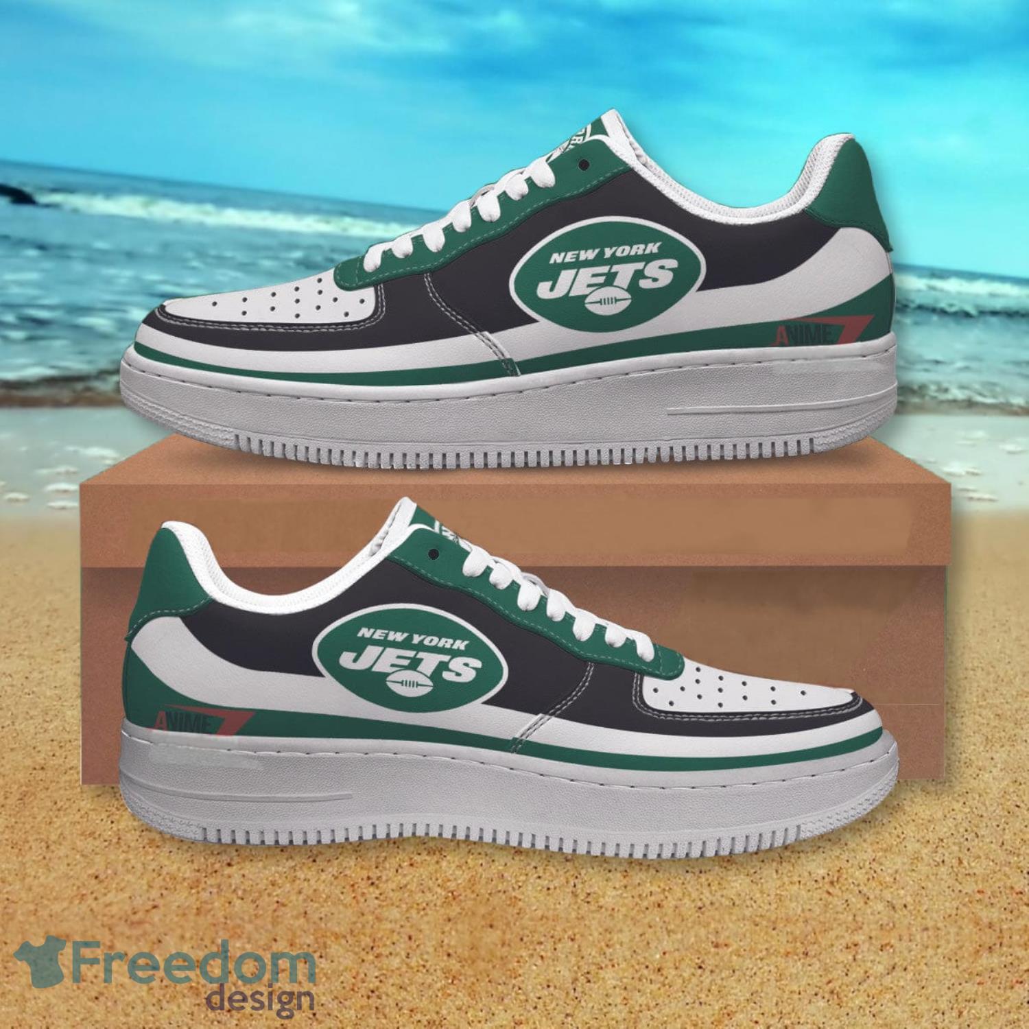 New York Jets NFL Logo Air Force Shoes Gift For Fans Product Photo 1