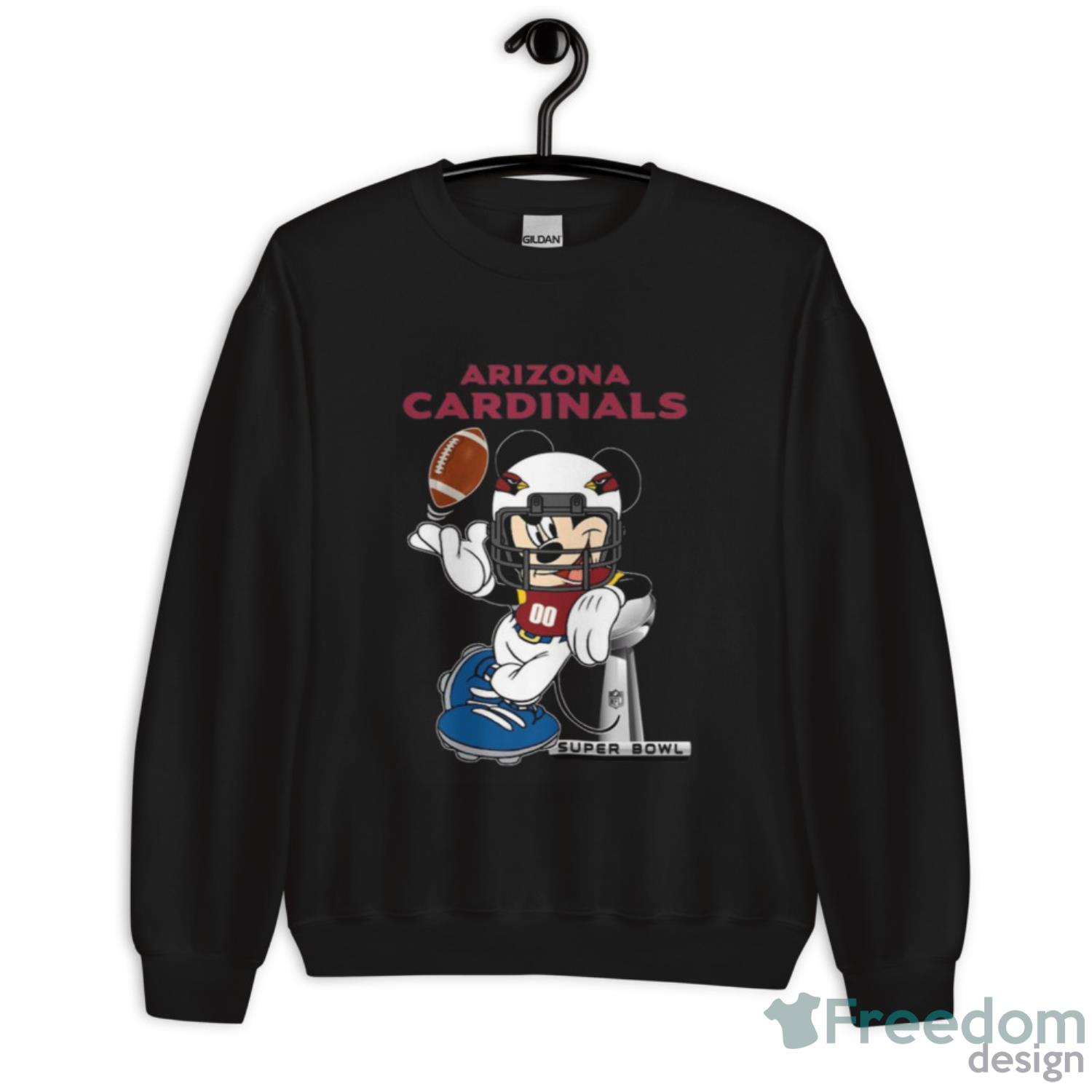 I Love The Cardinals Mickey Mouse Arizona Cardinals T-Shirt - T-shirts Low  Price