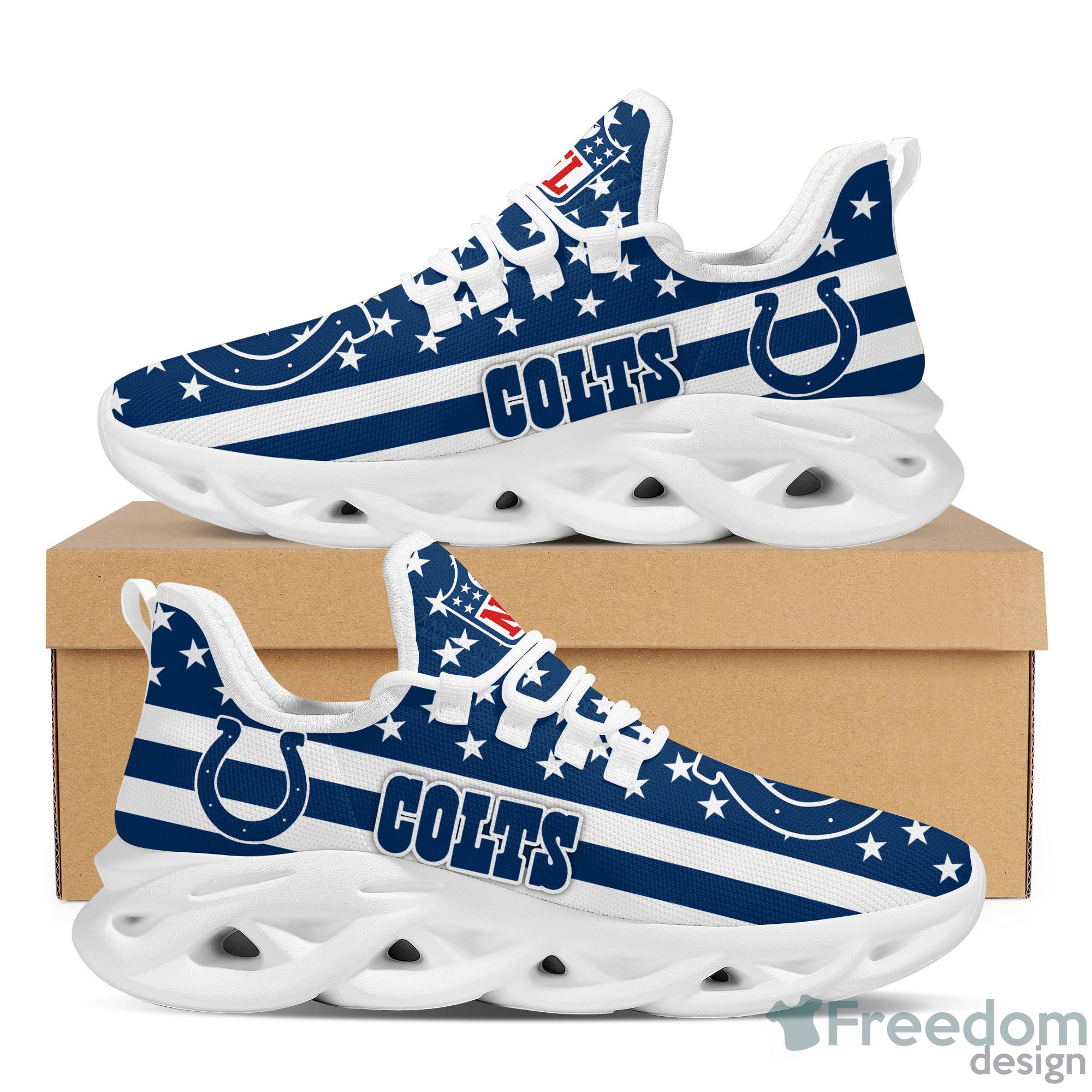 Indianapolis Colts NFL Womens Midsole White Sneakers