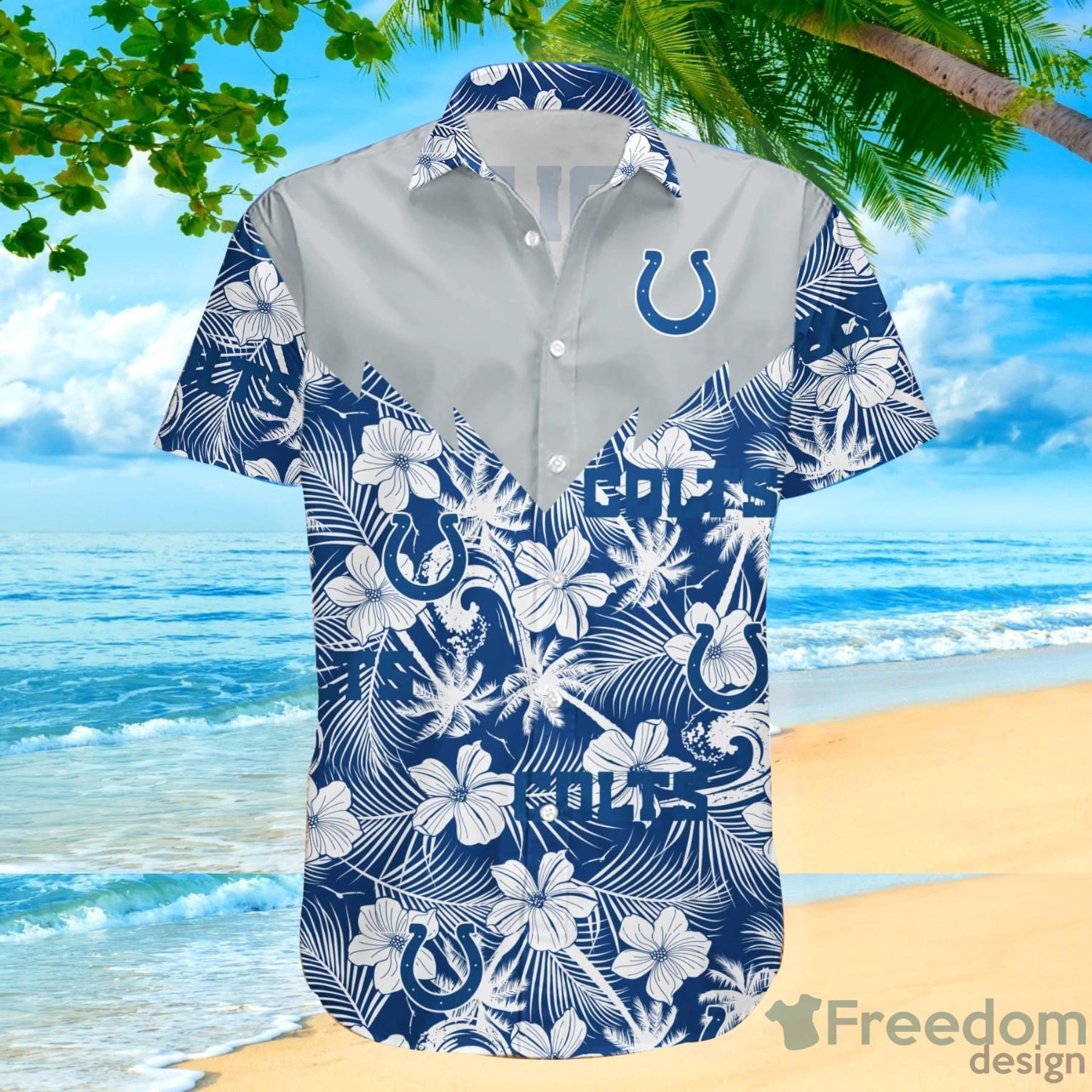 NFL Jacksonville Jaguars Hawaiian Shirt Custom Name Teal Flower