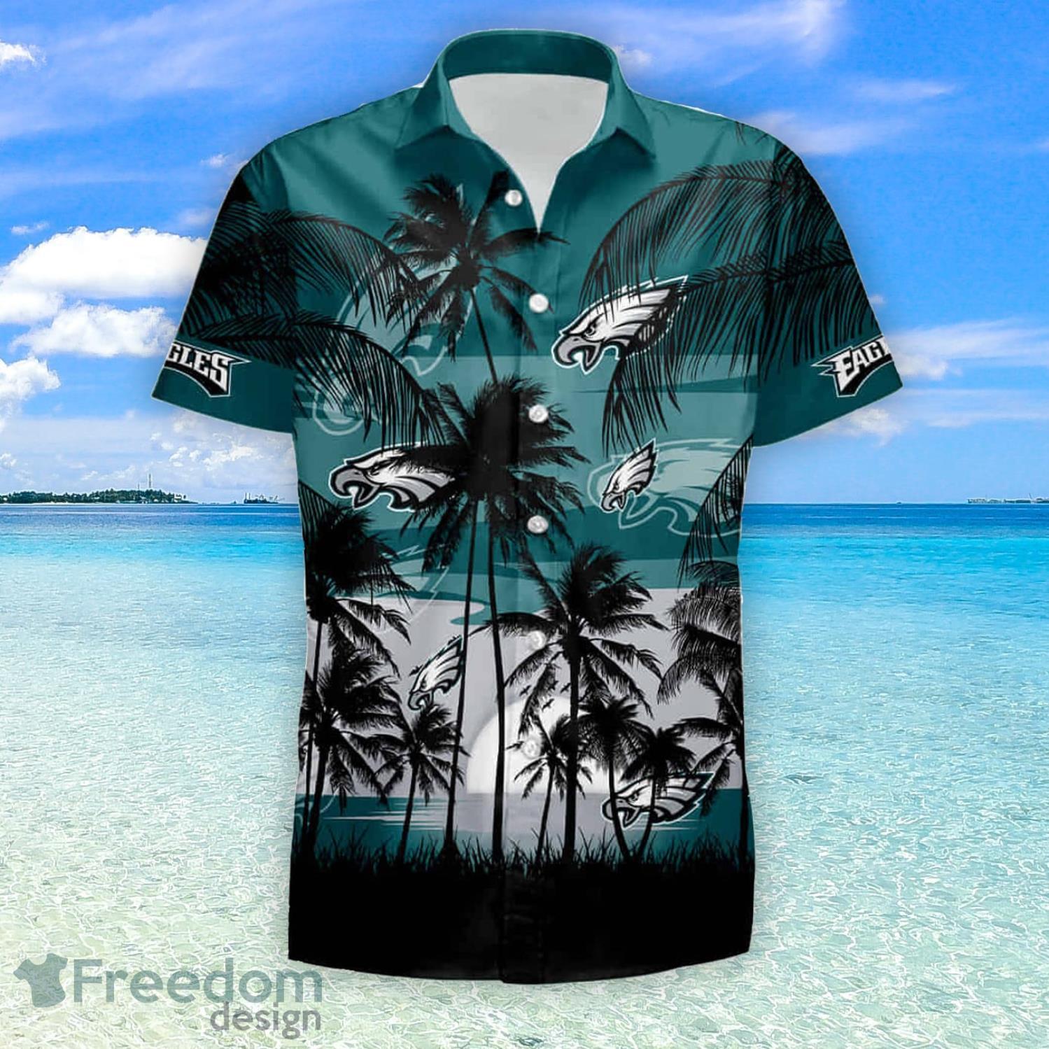 NFL Philadelphia Eagles Grateful Dead Hawaiian Shirt