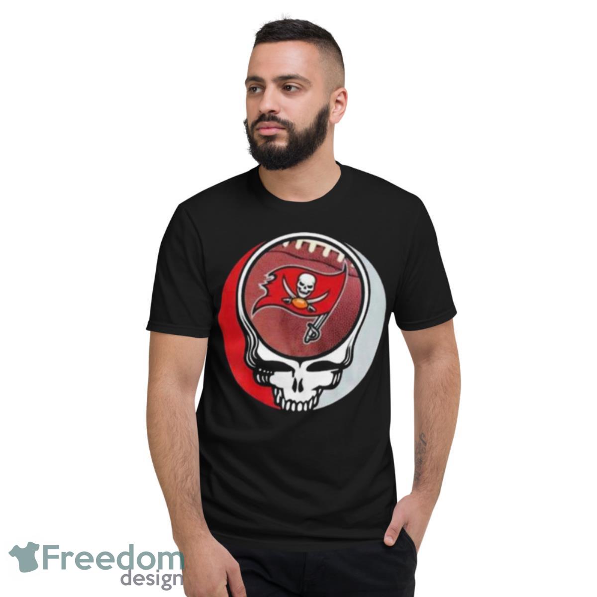 NFL Tampa Bay Buccaneers Grateful Dead Logo Shirt - Short Sleeve T-Shirt