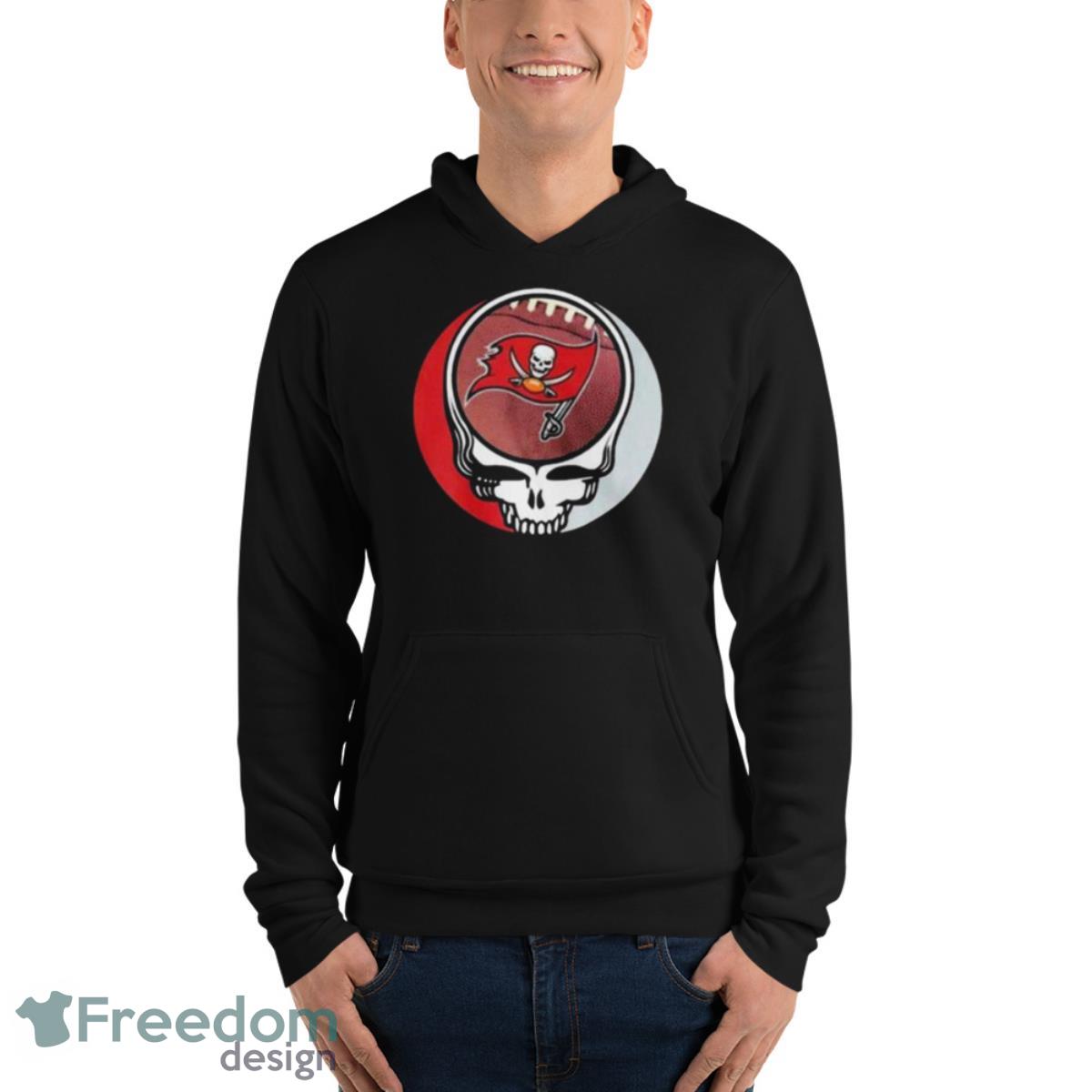 NFL Tampa Bay Buccaneers Grateful Dead Logo Shirt - Unisex Fleece Pullover Hoodie NFL Tampa Bay Buccaneers Grateful Dead Logo Shirt - Unisex Fleece Pullover Hoodie