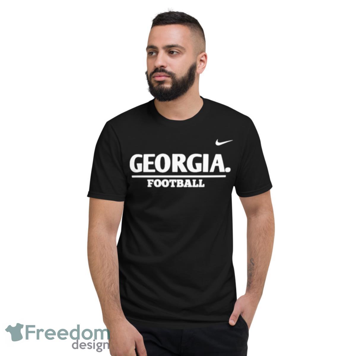 Nike Georgia Bulldogs Football Shirt - Short Sleeve T-Shirt