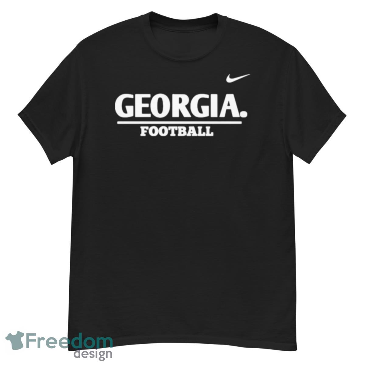 Nike Georgia Bulldogs Football Shirt - G500 Men’s Classic T-Shirt