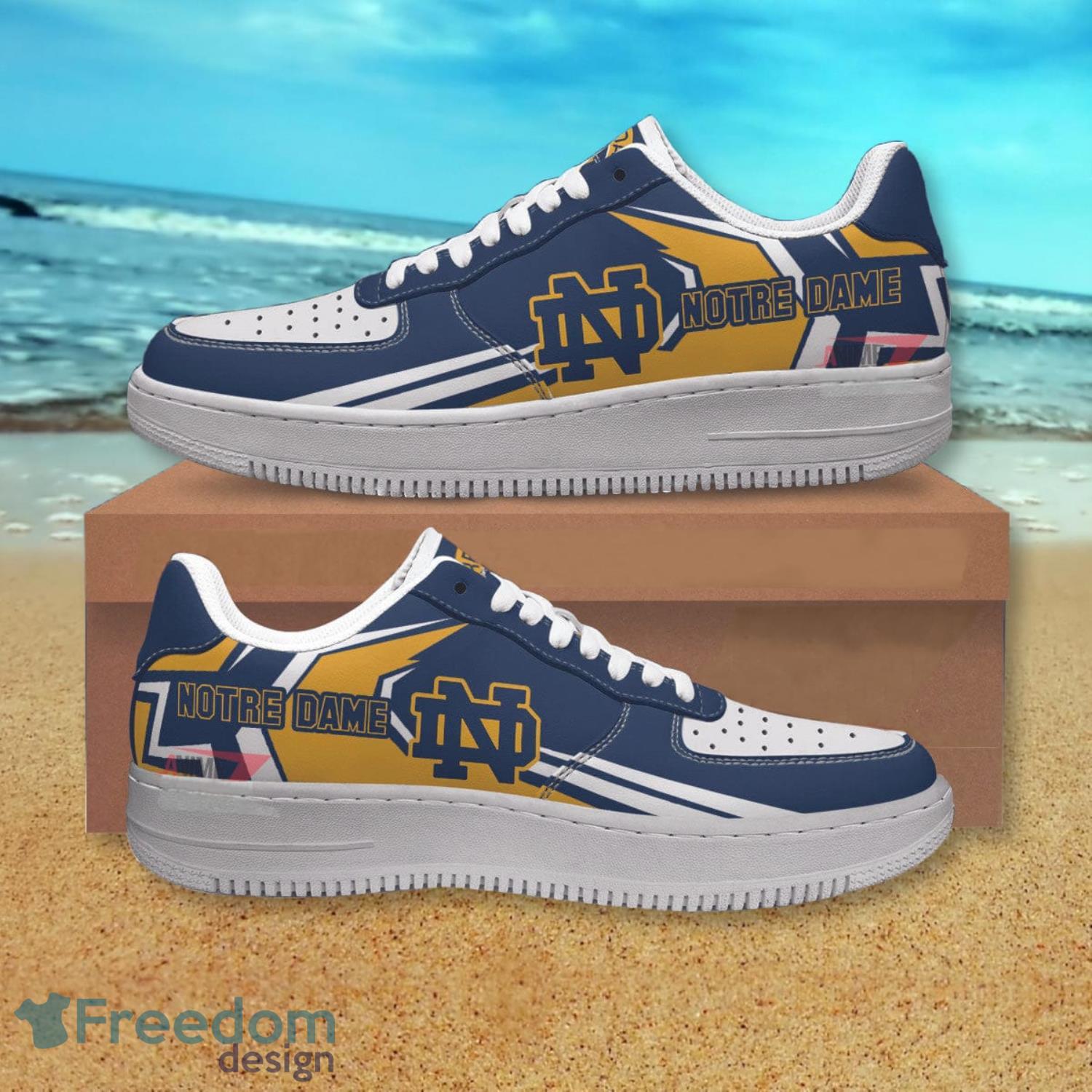 Notre Dame Fighting Irish NFL Air Force Shoes Gift For Fans Product Photo 1