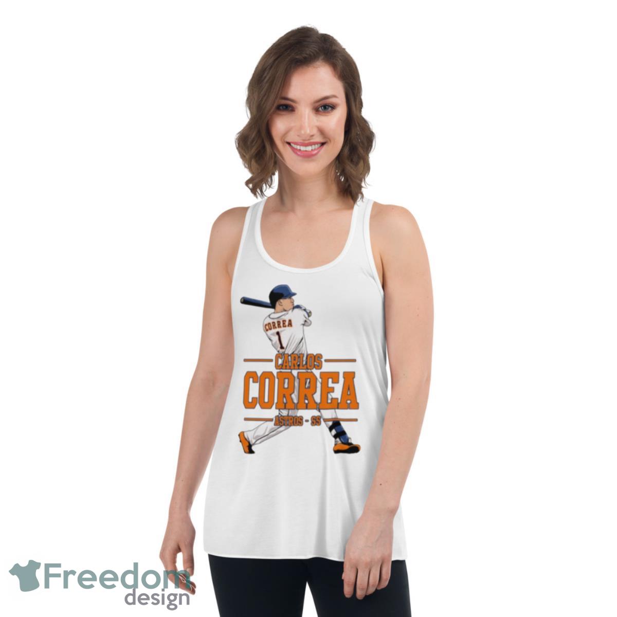 Number 1 Astros SS Carlos Corea shirt image Number 1 Astros SS Carlos Corea shirt