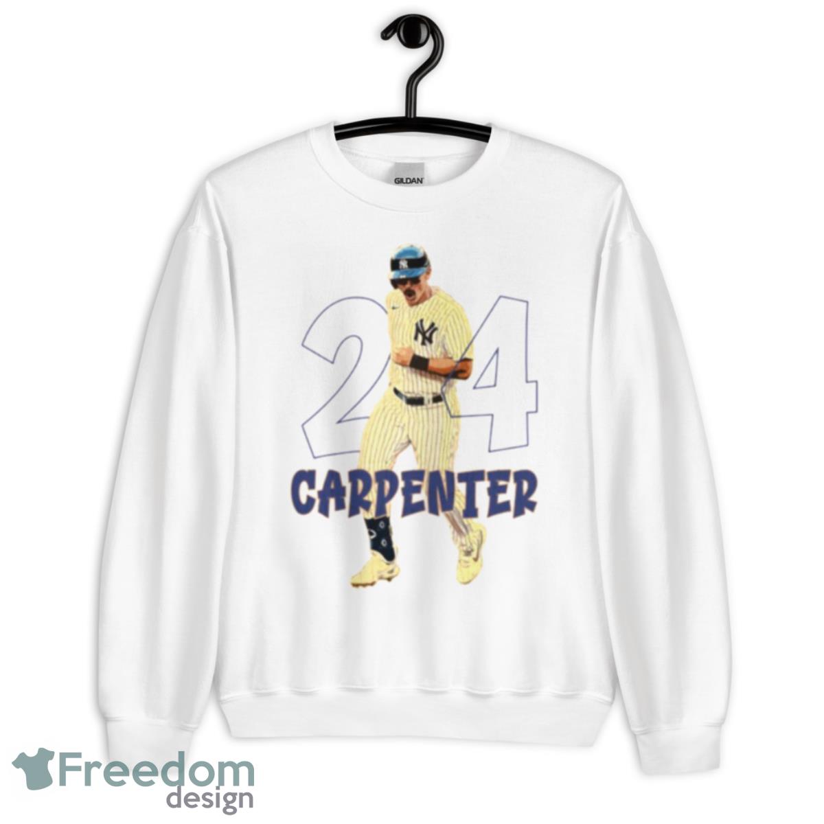 NY New York Yankees Carpenter 24 shirt - Unisex Heavy Blend Crewneck Sweatshirt