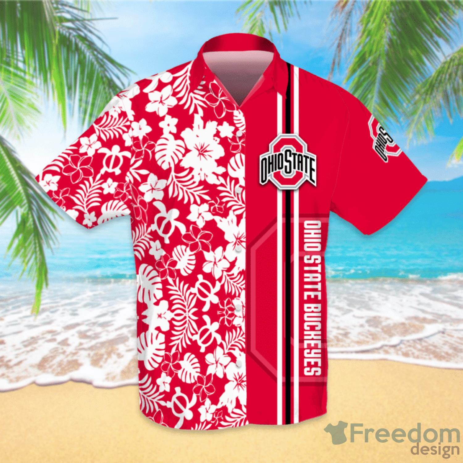 Ohio State Shirt Ohio State Hawaiian Shirt And Shorts Ohio State