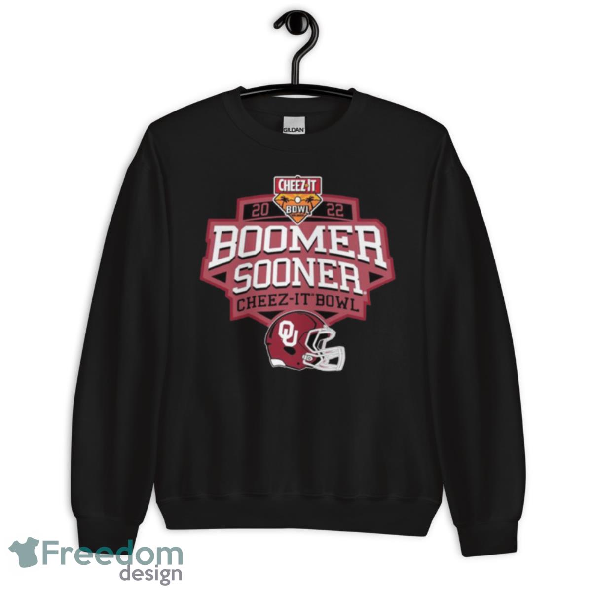 Oklahoma 2022 Cheez it Bowl Helmet Shirt - Unisex Crewneck Sweatshirt Oklahoma 2022 Cheez it Bowl Helmet Shirt - Unisex Crewneck Sweatshirt