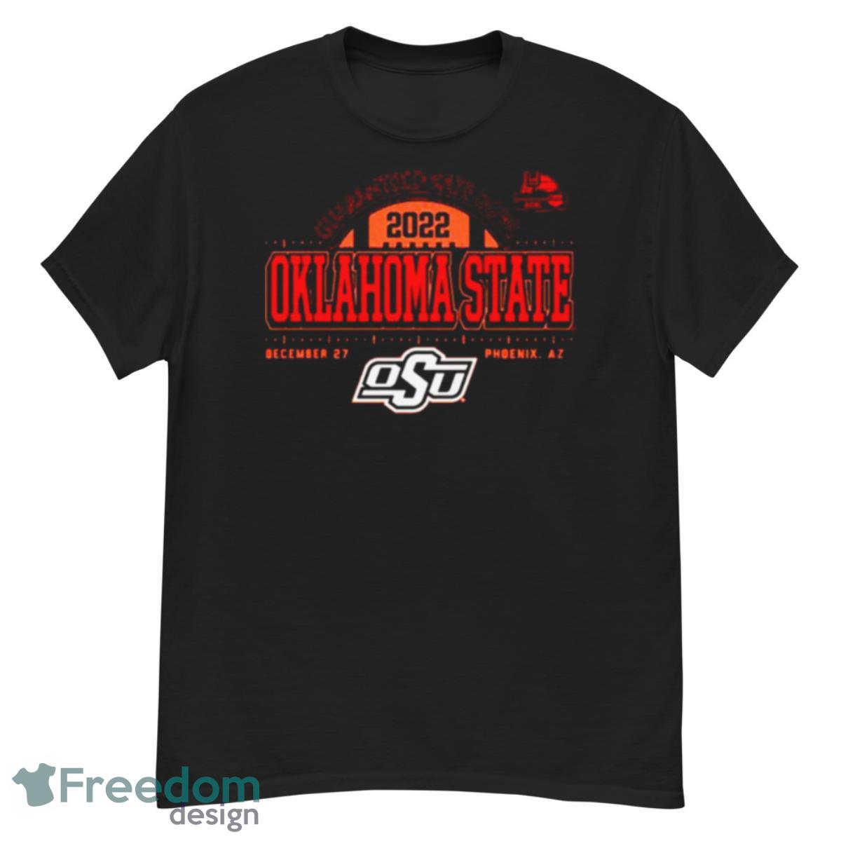 Oklahoma State Cowboys Football Guaranteed Rate Bowl 2022 Dec 27 Phoenix Shirt - G500 Men’s Classic T-Shirt