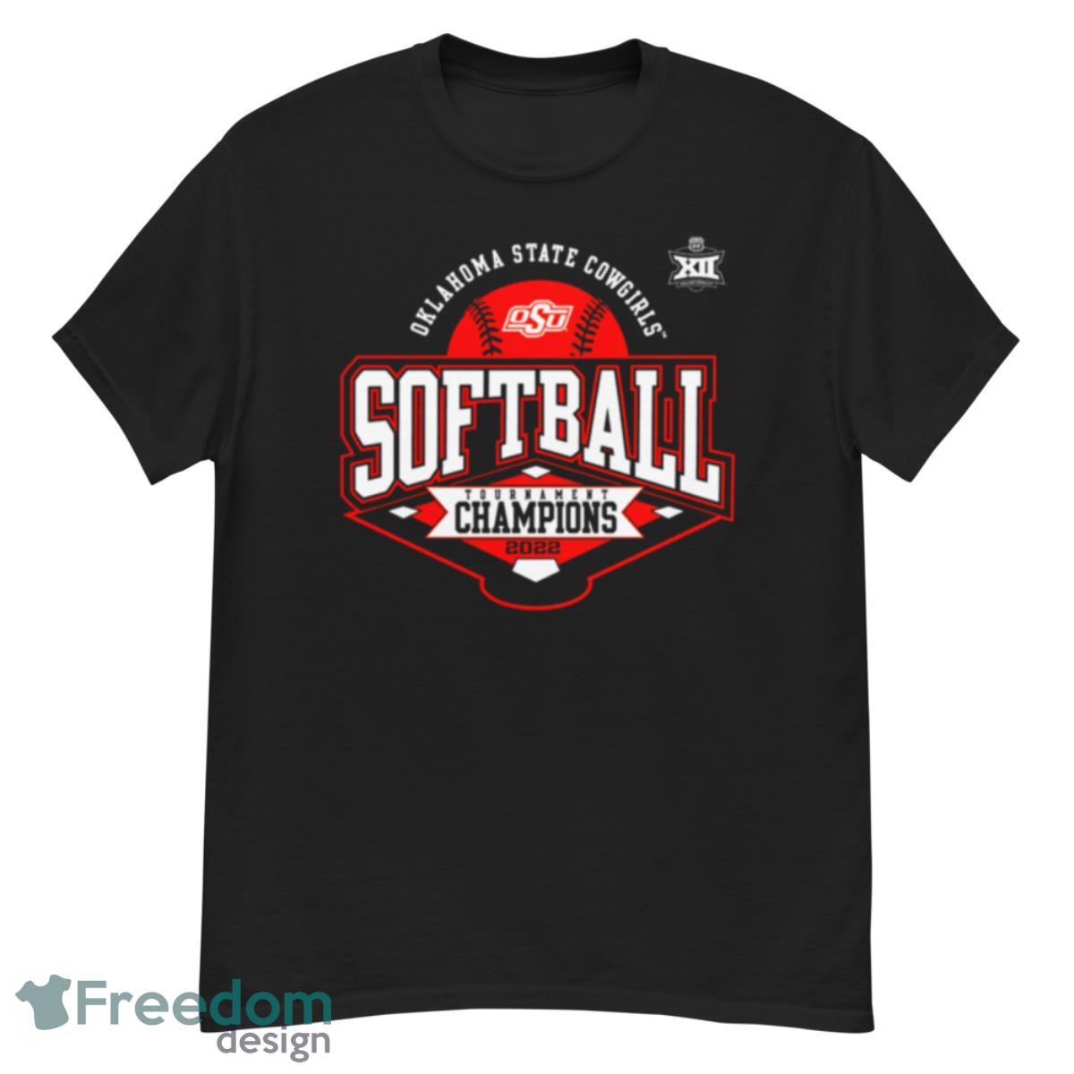 Oklahoma State Cowgirls 2022 Big 12 Softball Conference Tournament Champions Shirt - G500 Men’s Classic T-Shirt